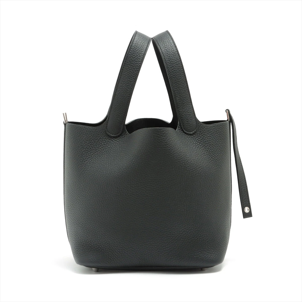 エルメス ピコタンロックMM トリヨンクレマンス ブラック シルバー金具 U:2022年