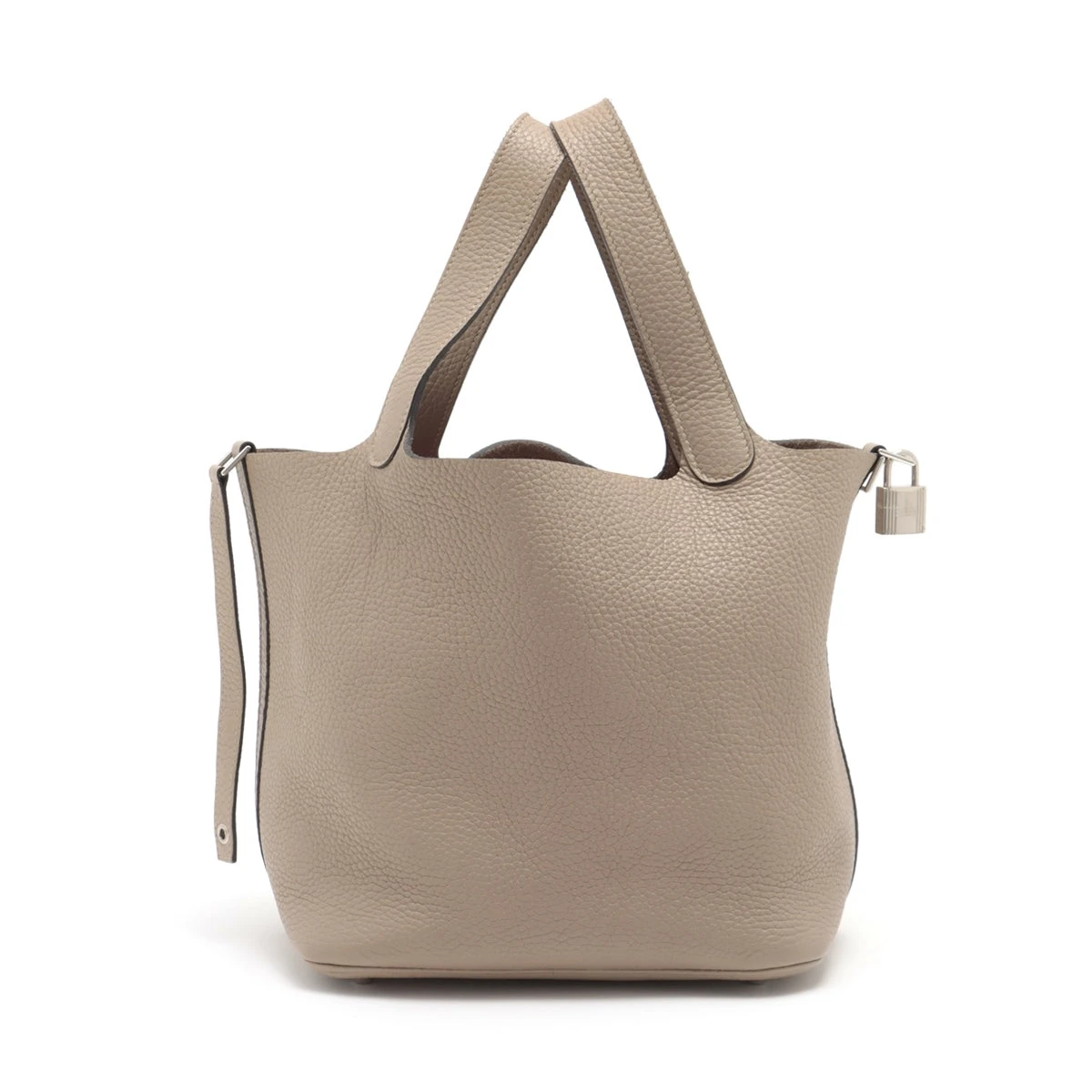 エルメス ピコタンロックMM トリヨンクレマンス エトゥープ