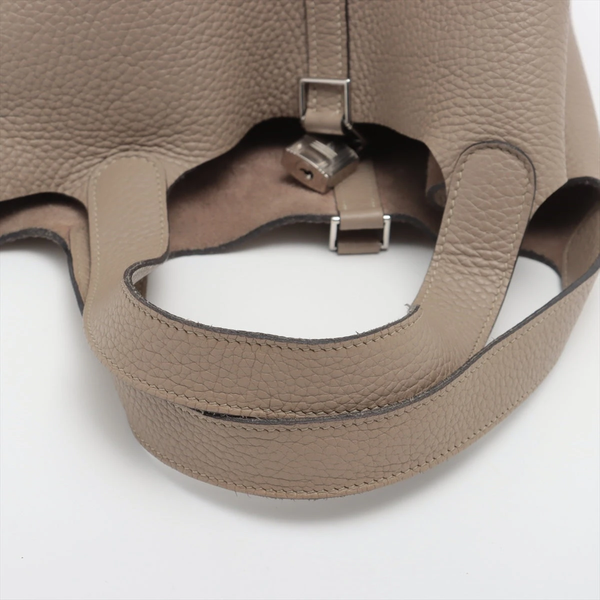 エルメス ピコタンロックMM トリヨンクレマンス エトゥープ