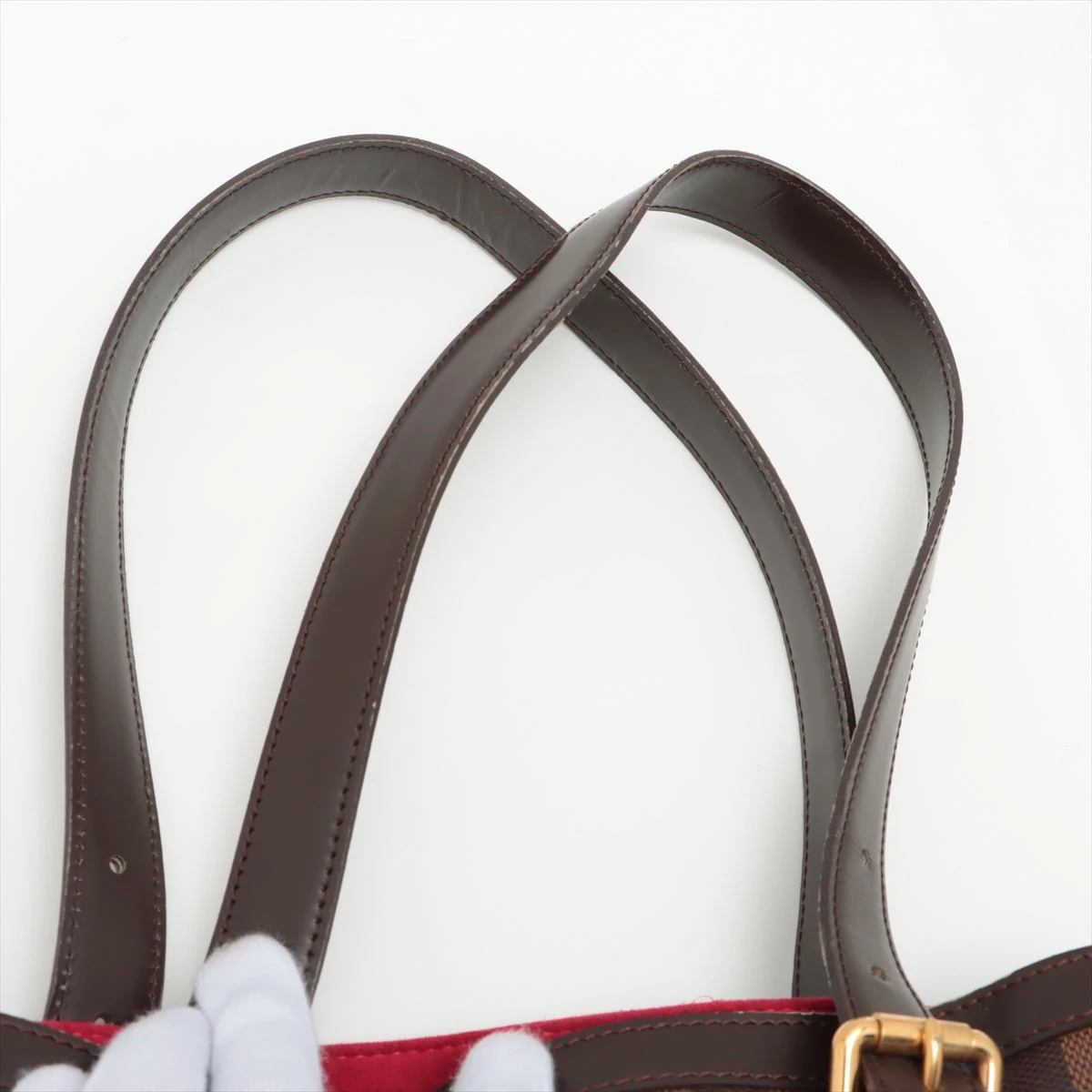 【ランクA】LOUIS VUITTON N51203 ダミエハムステッドGM ヴィトン ダミエ ハムステッドMM N51204 シリアル不明瞭