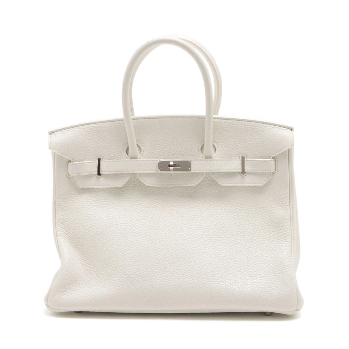エルメス バーキン35 トリヨンクレマンス ホワイト シルバー金具 X:2016年