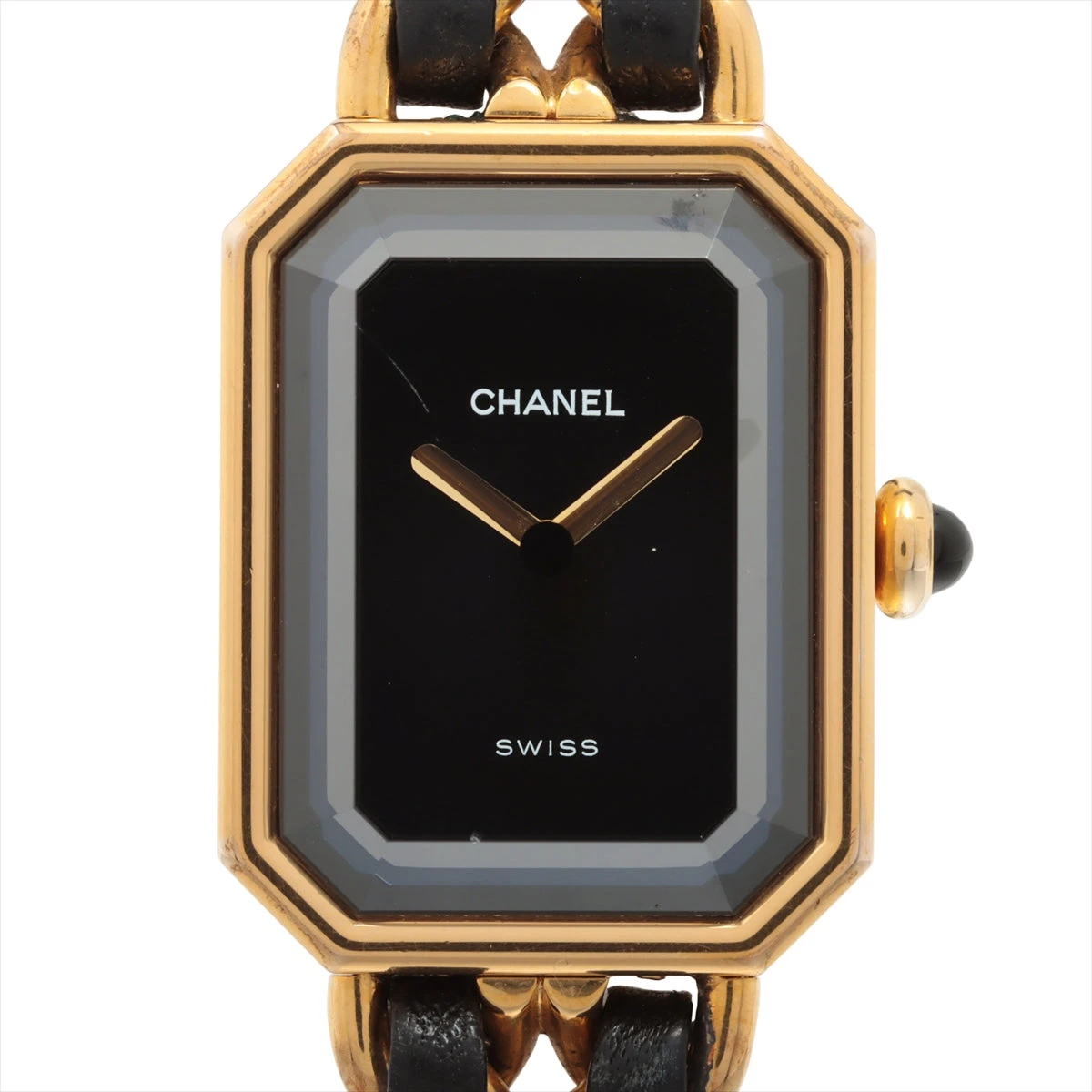楽天市場】シャネル CHANEL プルミエール ブラック シルバー M