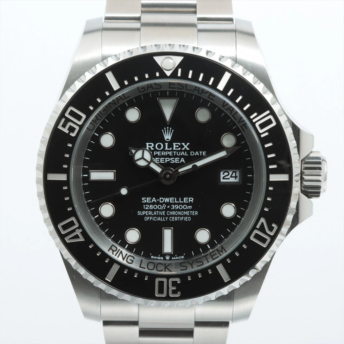 ロレックス シードゥエラー ディープシー 136660 SS AT 黒文字盤  
