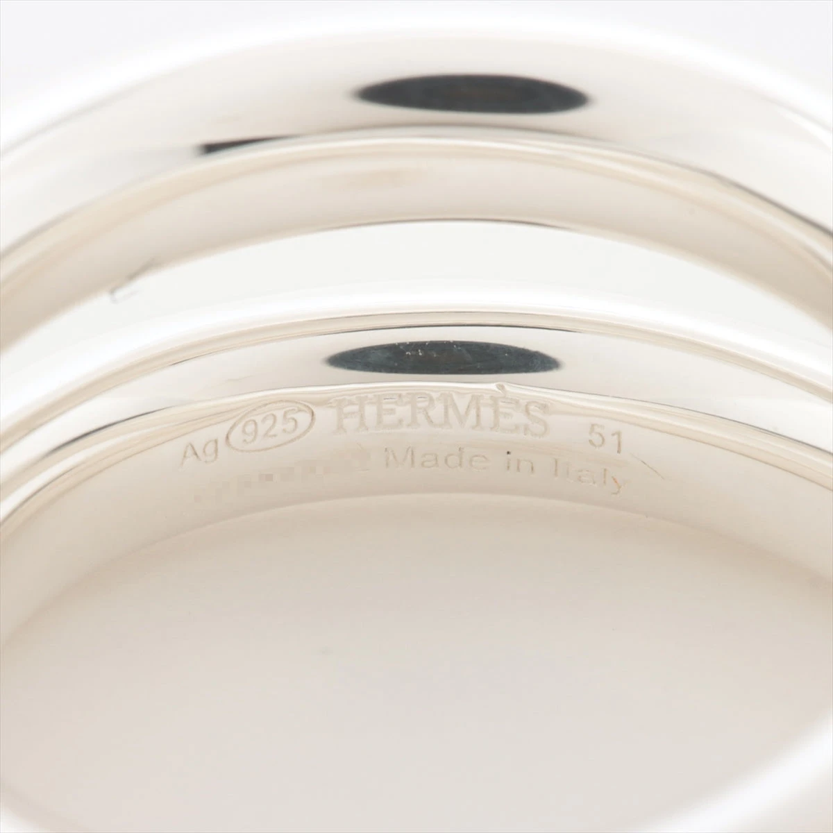 エルメス ヴェルティージュ リング 51 925 15.5g シルバー A2292496 