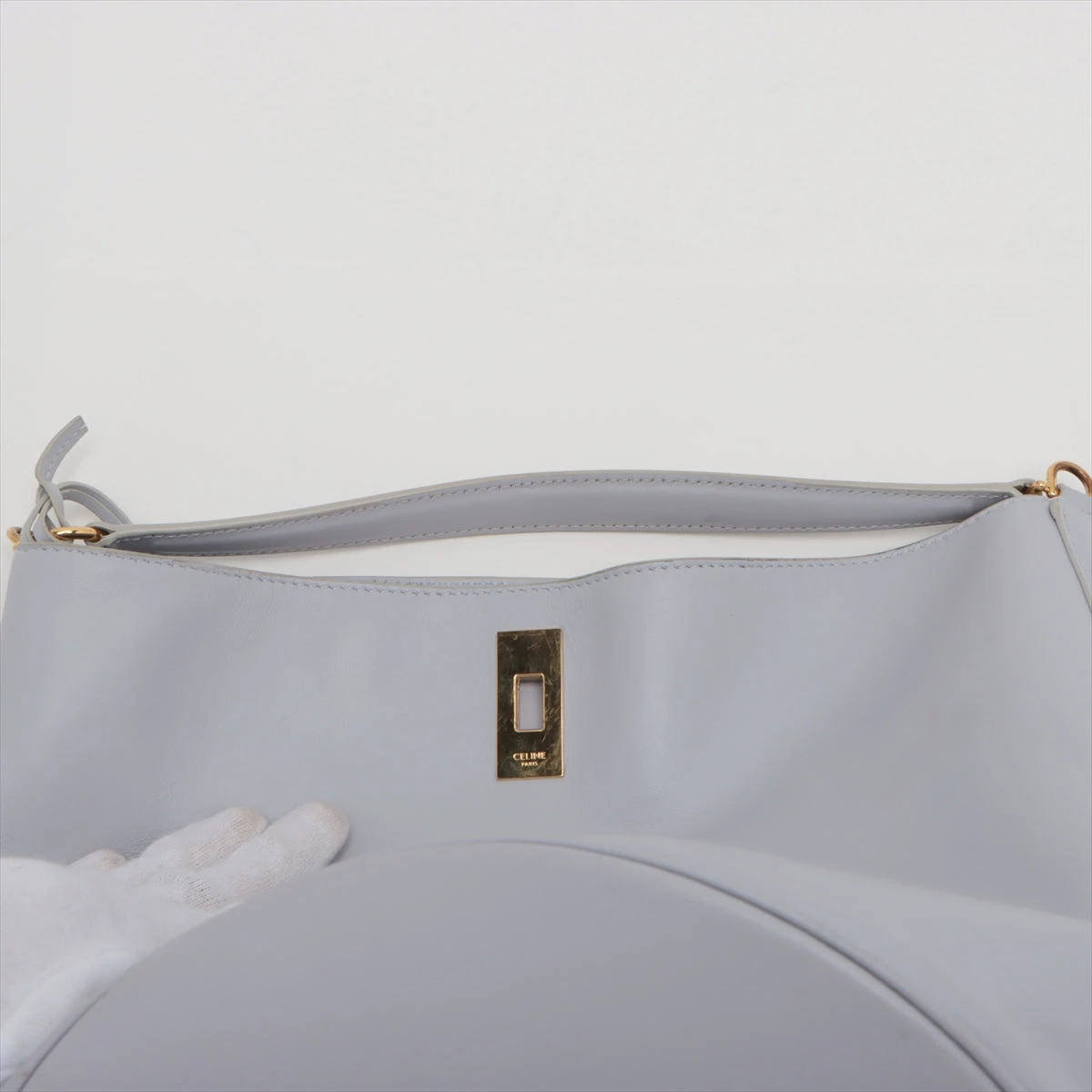 CELINE セリーヌ ティーンバケット16 ショルダーバッグ ブラウン