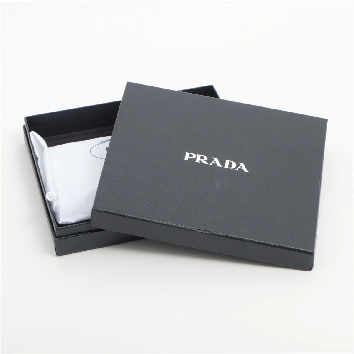 新品未使用 PRADA ナイロン カチューシャ ロゴ 黒 箱付