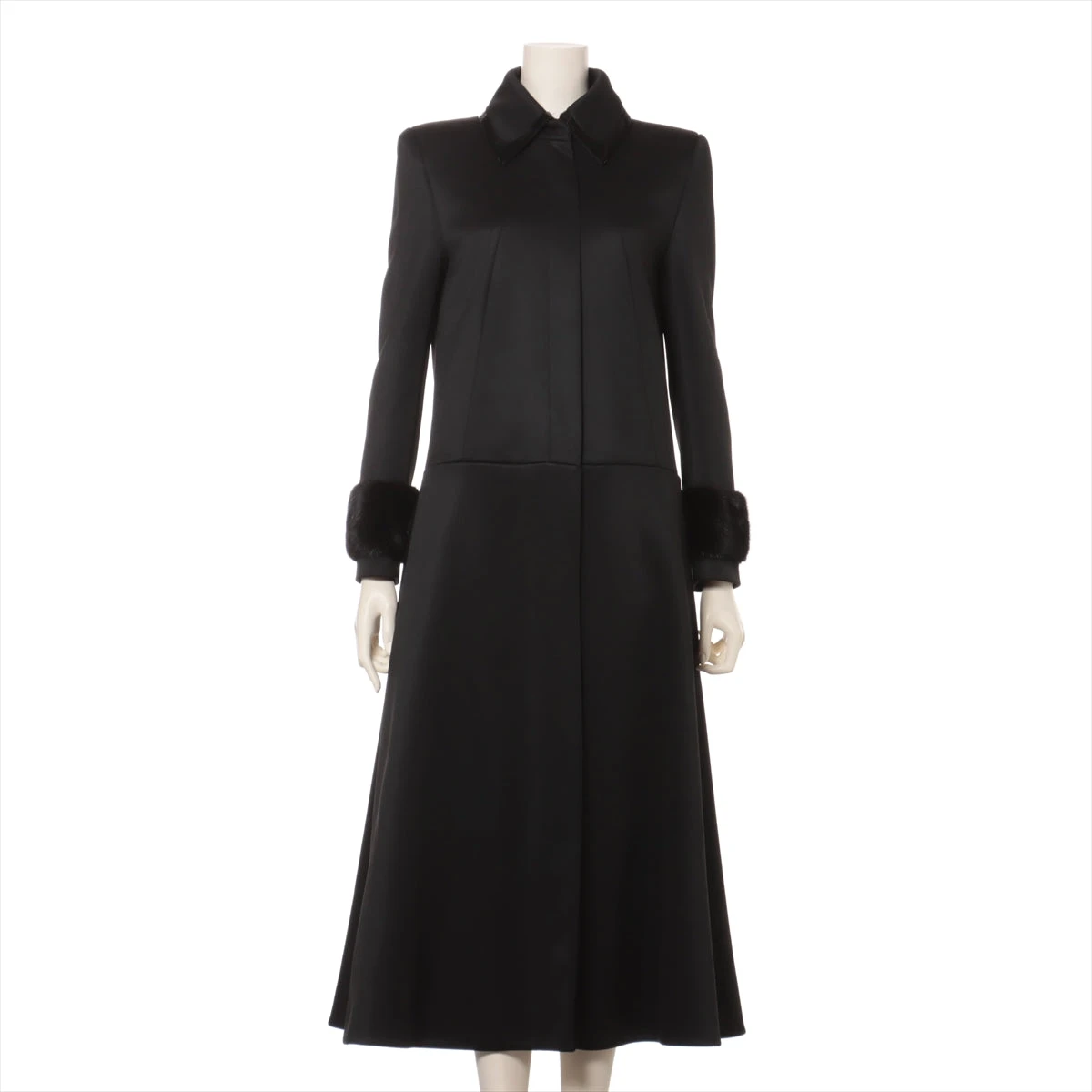 美品　ナエ　na.e　レディース　フーディーハーフコート　F　ブラック 美品 ナエ na.e レディース フーディーハーフコート F ブラック