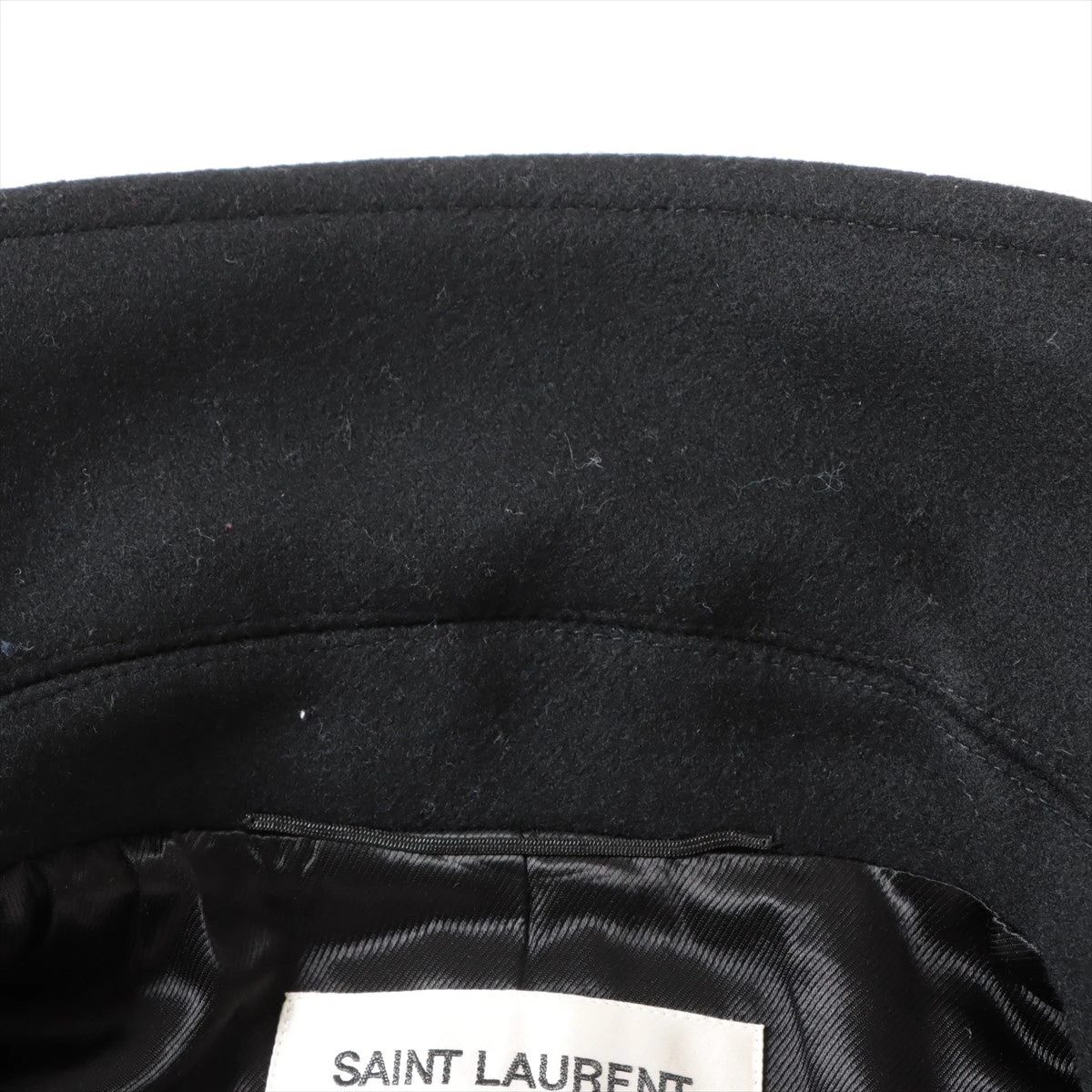 サンローランパリ 16AW ウール×ナイロン ピーコート 46 メンズ