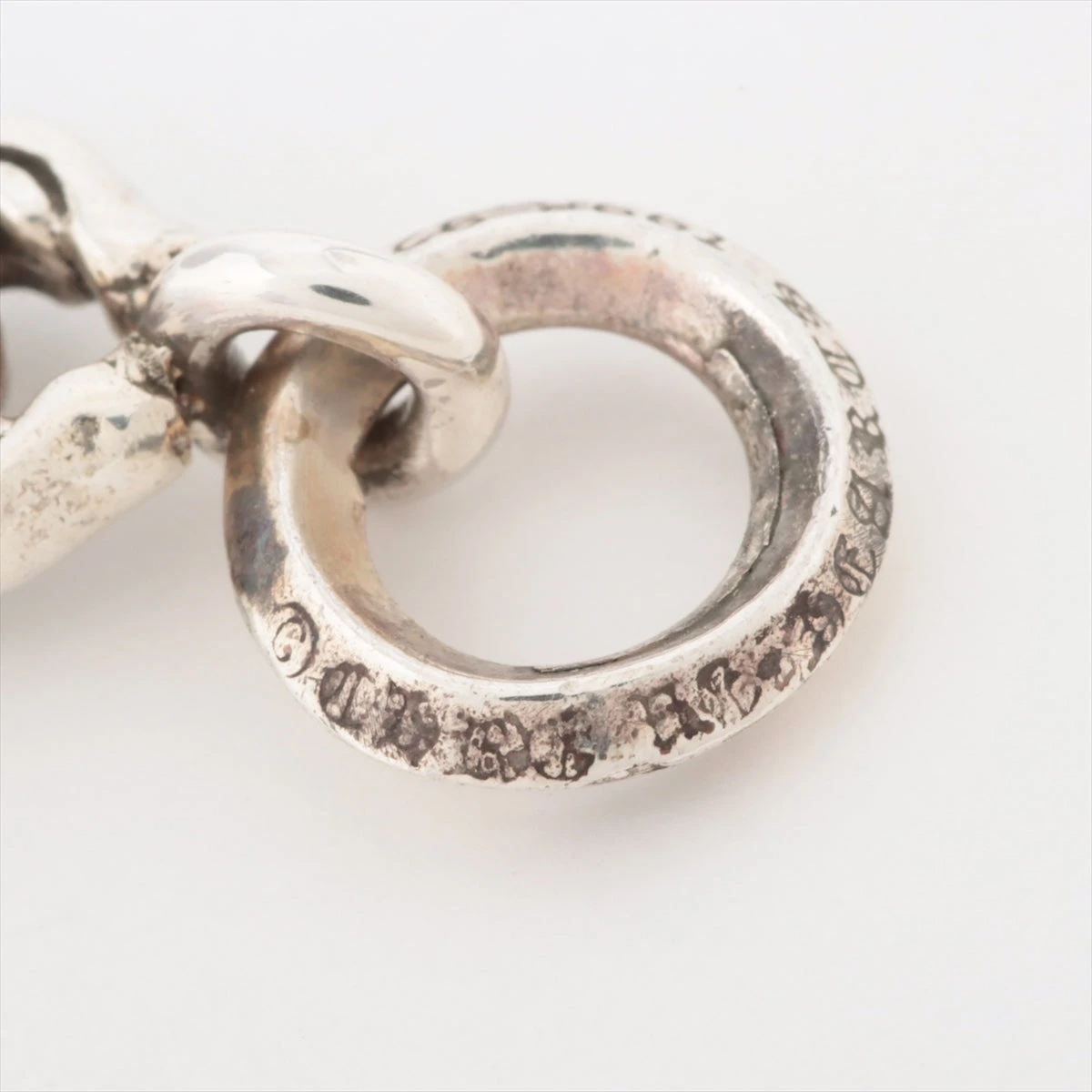 クロムハーツ #5ダガー ペンダントトップ 925 5.1g パヴェブラック