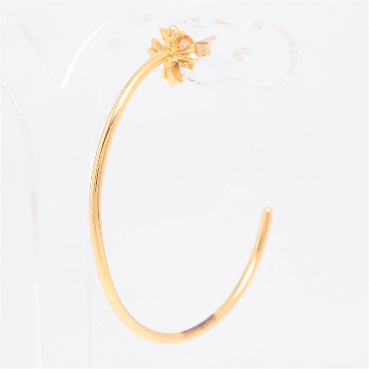 クロムハーツ CHプラスフープピアス クロムハーツ フープピアス 片耳