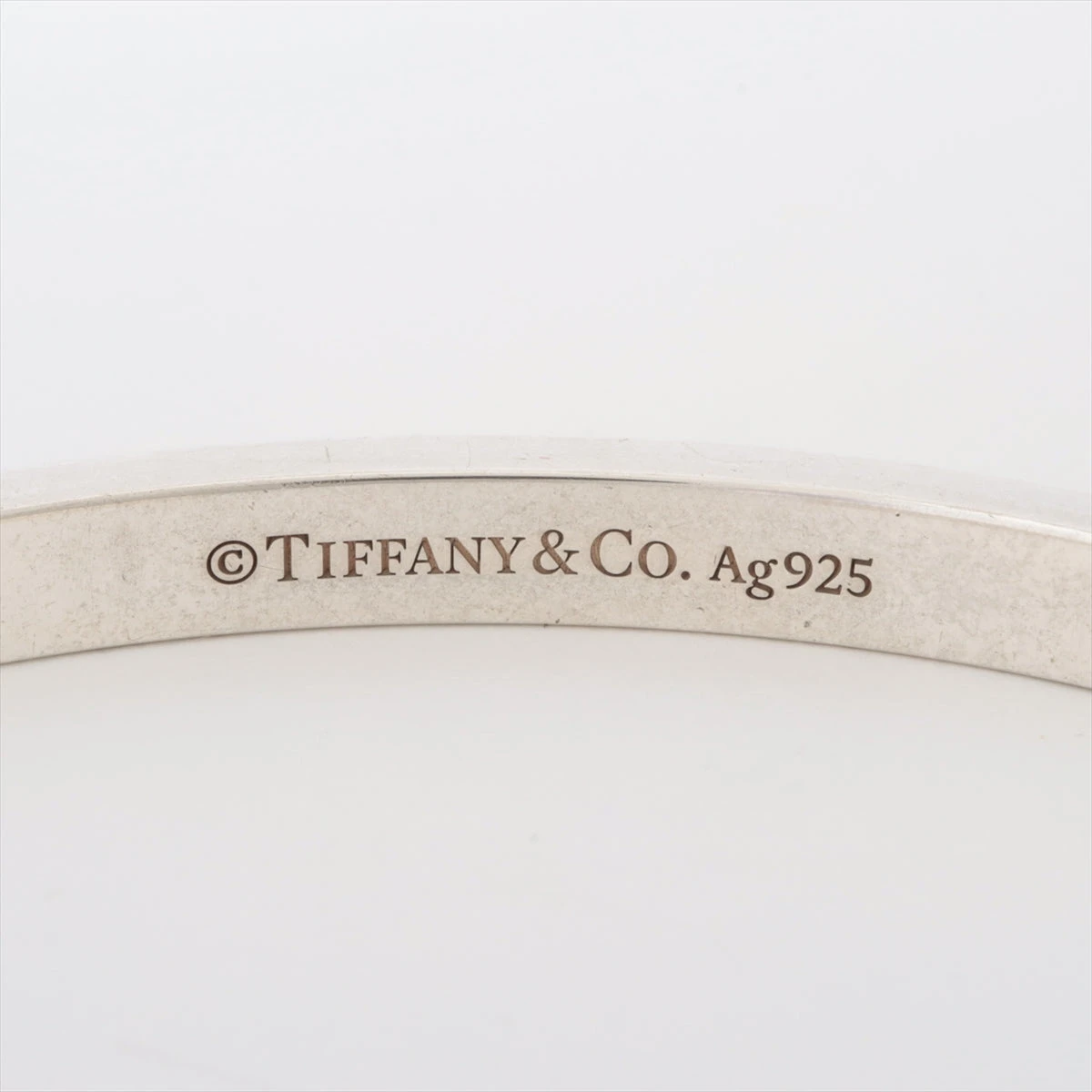 Tiffany & Co. ダイヤモンドポイントカフバングルブレス ティファニー ダイヤモンド ポイント バングル 925 19.8g シルバー
