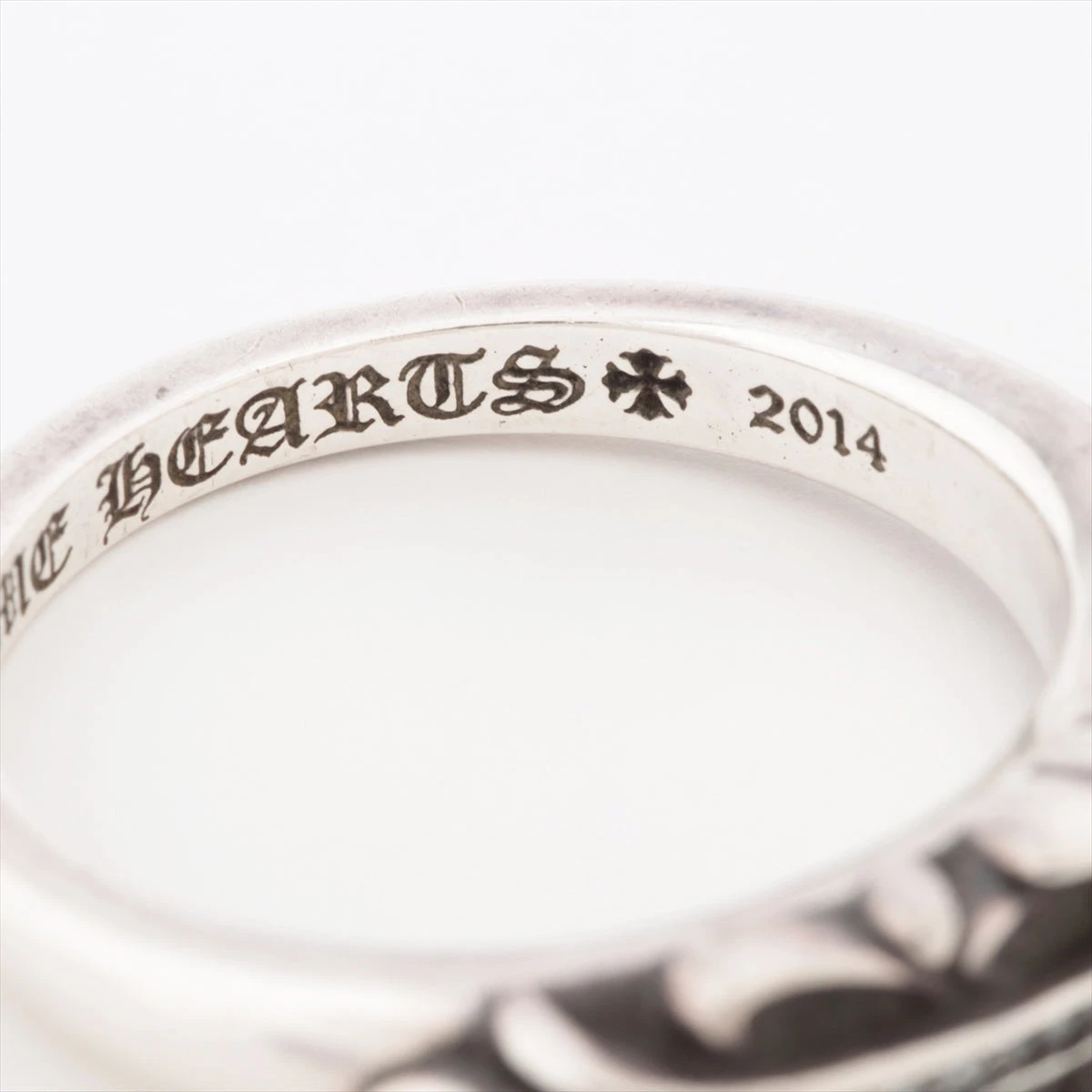 クロムハーツ ベイビーフローラルクロスリング 純正パヴェダイヤ インボイス原本 インボイス原本/クロムハーツ/ 22kベビーフローラルパヴェダイア