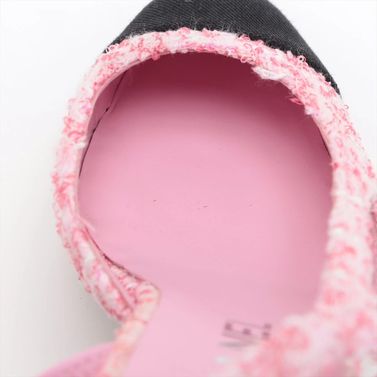 【ピンクツイードが可愛い♡】CHANEL スリングバックヒール CHANEL シャネル パンプス スリングバック シューズ レディース
