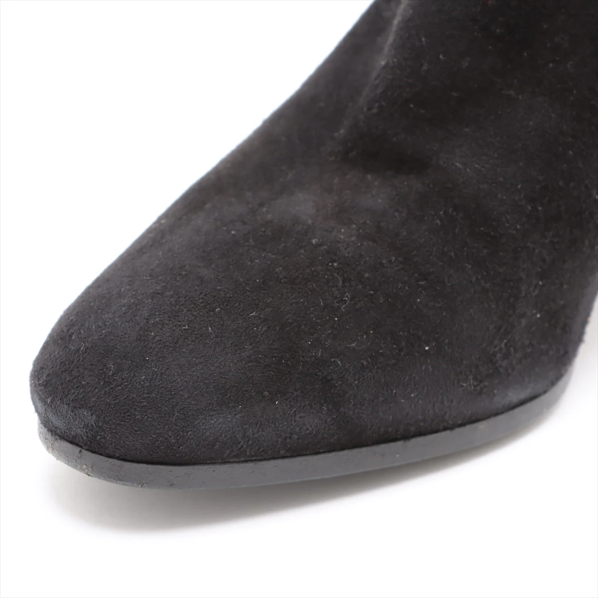 美品 エルメス サンジェルマン ブーツ ケリー 金具 スエード 紺38 1/2 エルメス サンジェルマン スエードレザー ショートブーツ 35