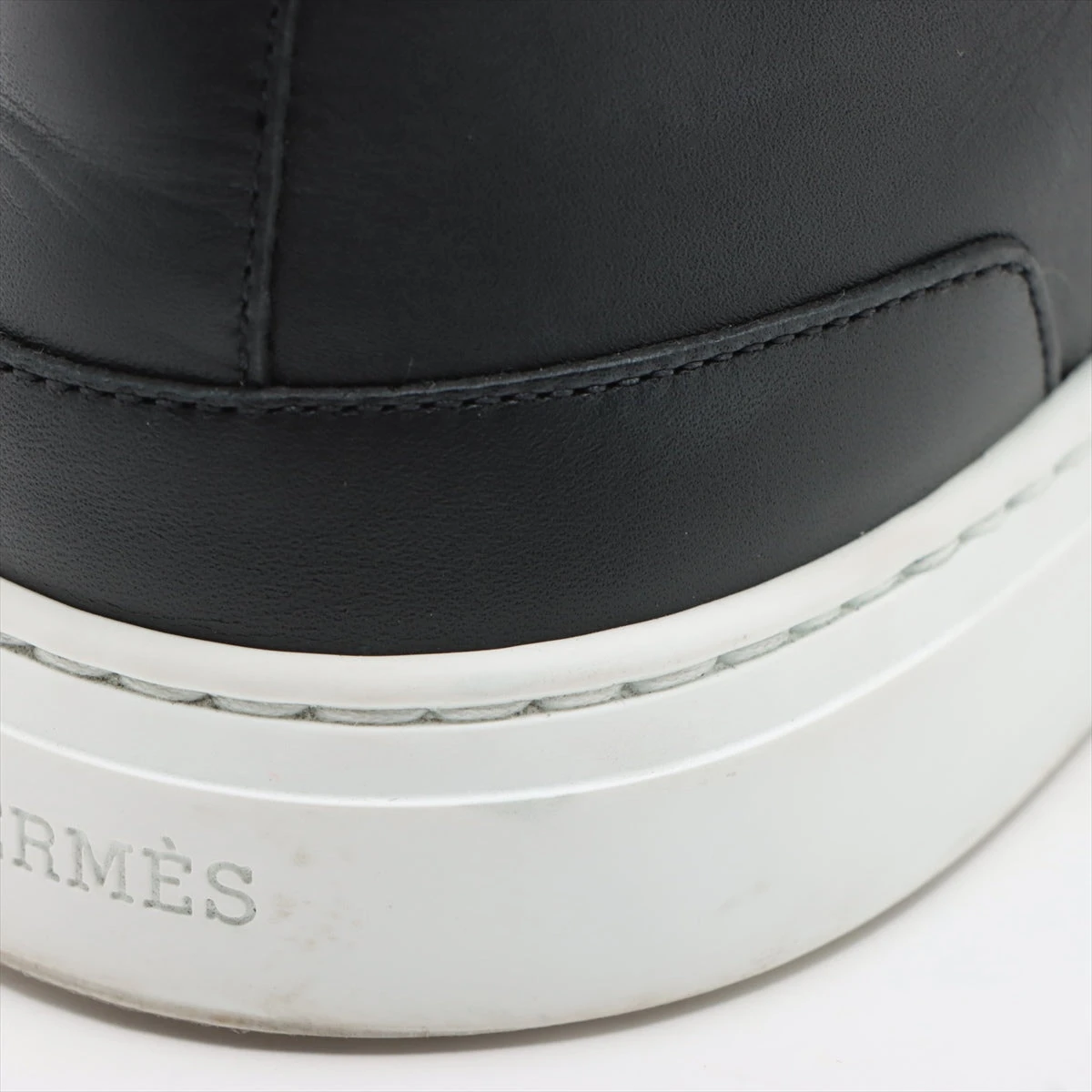 【美品】 エルメス HERMES デイドリーム 38 エルメス デイドリーム レザー ハイカットスニーカー 38 レディース