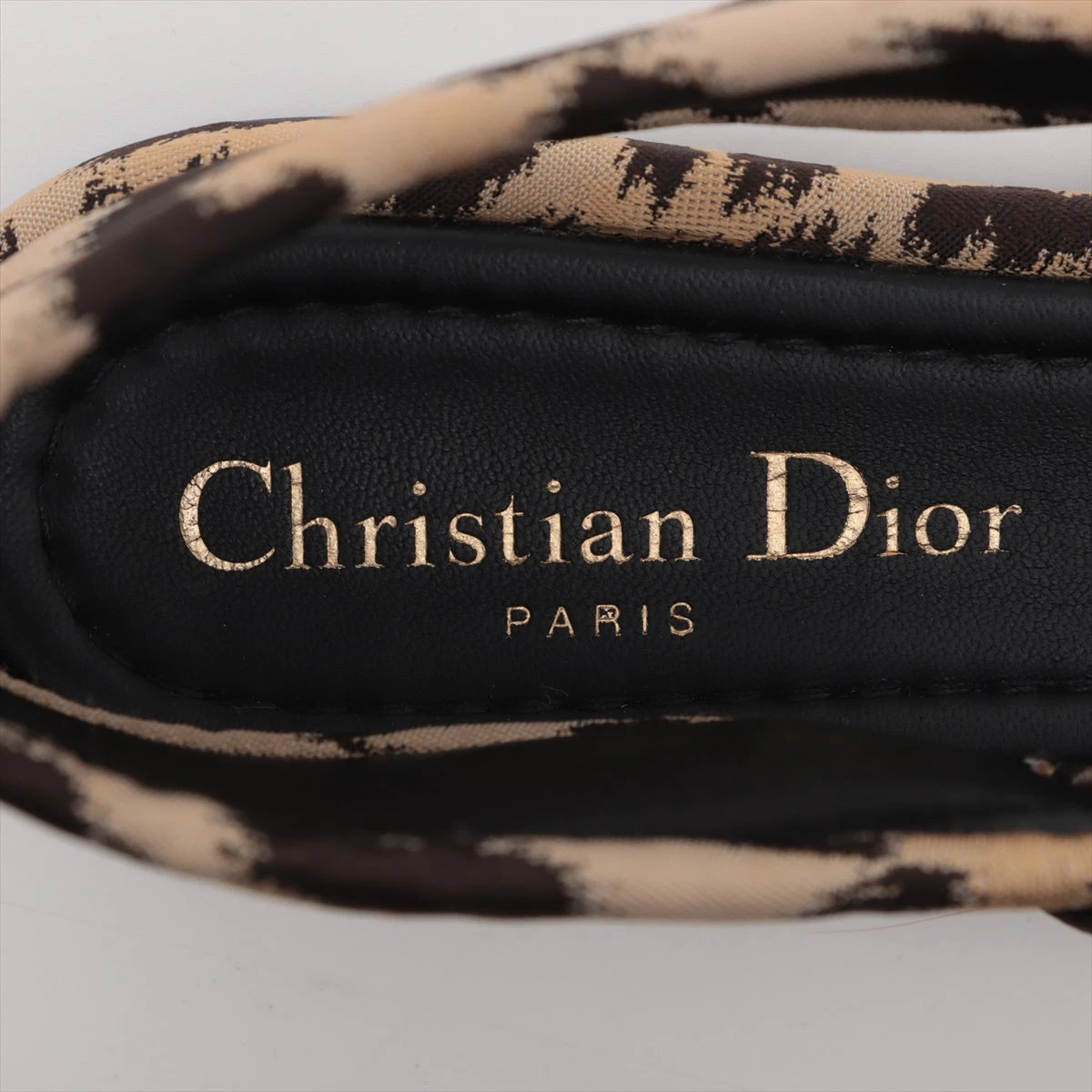 クリスチャンディオール パンプス 37 1/2 ロゴグラム 名東】【CHRISTIAN DIOR】ディオール スニーカー サイズ37 1/2