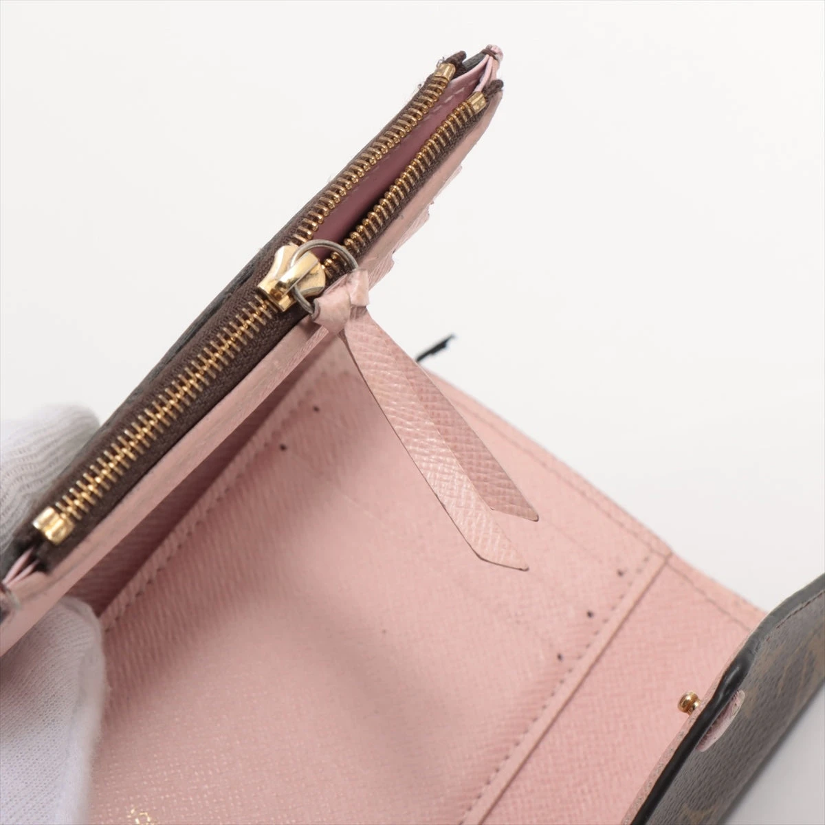M62360 ポルトフォイユ・ヴィクトリーヌ ローズ・バレリーヌ ヴィトン モノグラム ポルトフォイユ・ヴィクトリーヌ M62360