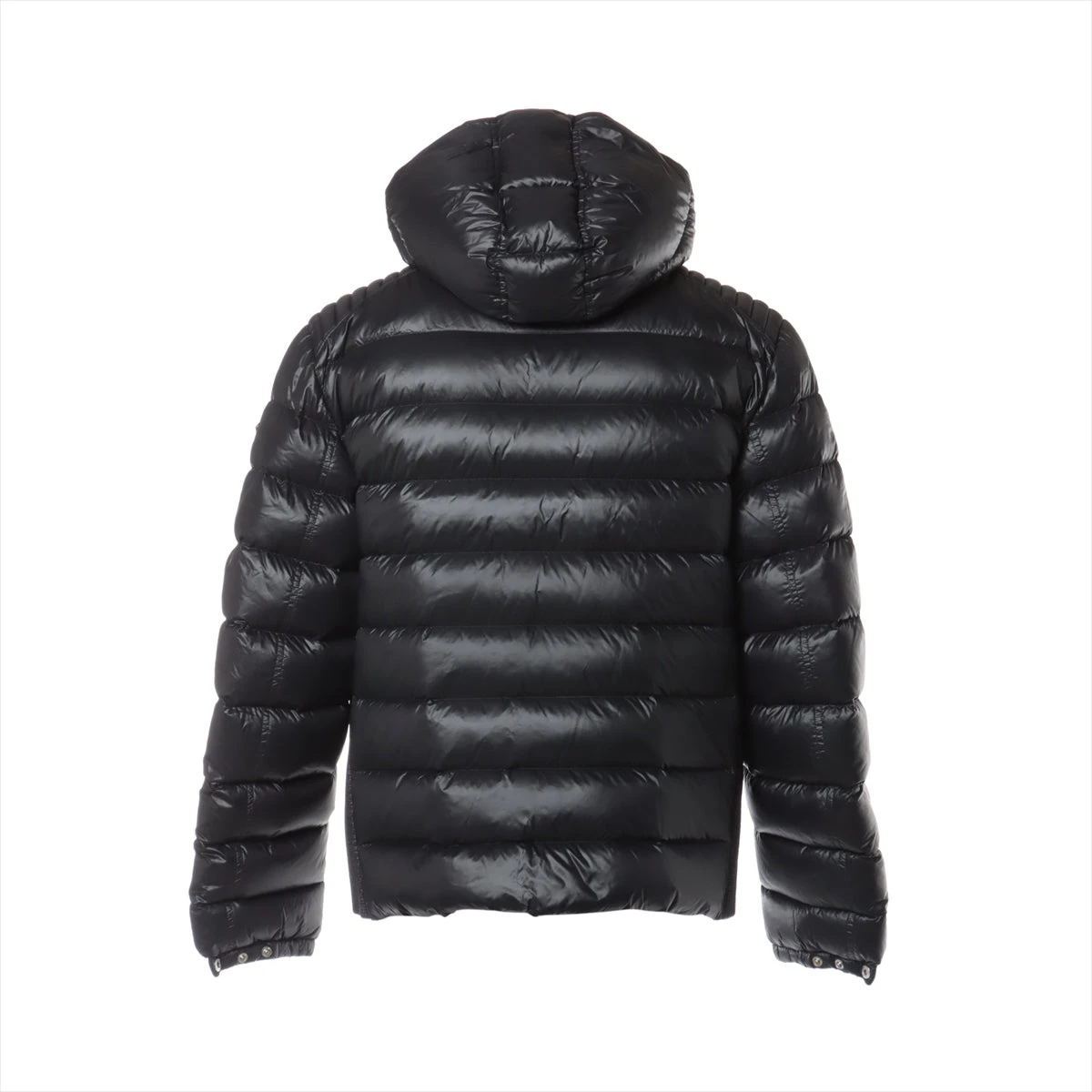 プラダ 17年 ナイロン ダウンジャケット 54 メンズ ブラック SGA654