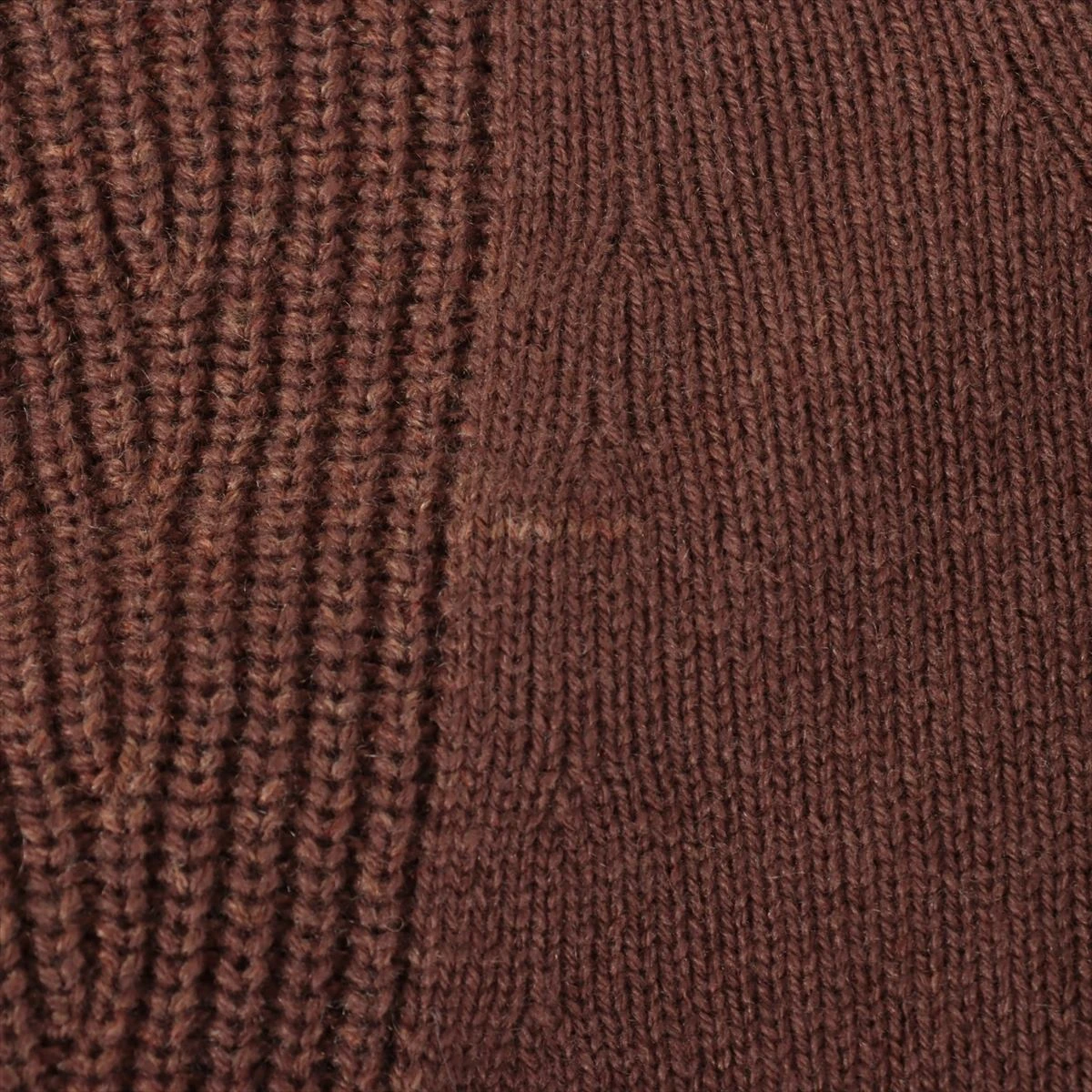 エルメス 23AW カシミヤ ニットワンピース 36 レディース ブラウン