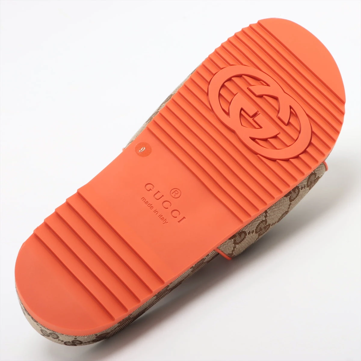 Gucci GGキャンバスサンダル サイズ9 中古・古着通販】GUCCI (グッチ) GGキャンバス スライドサンダル