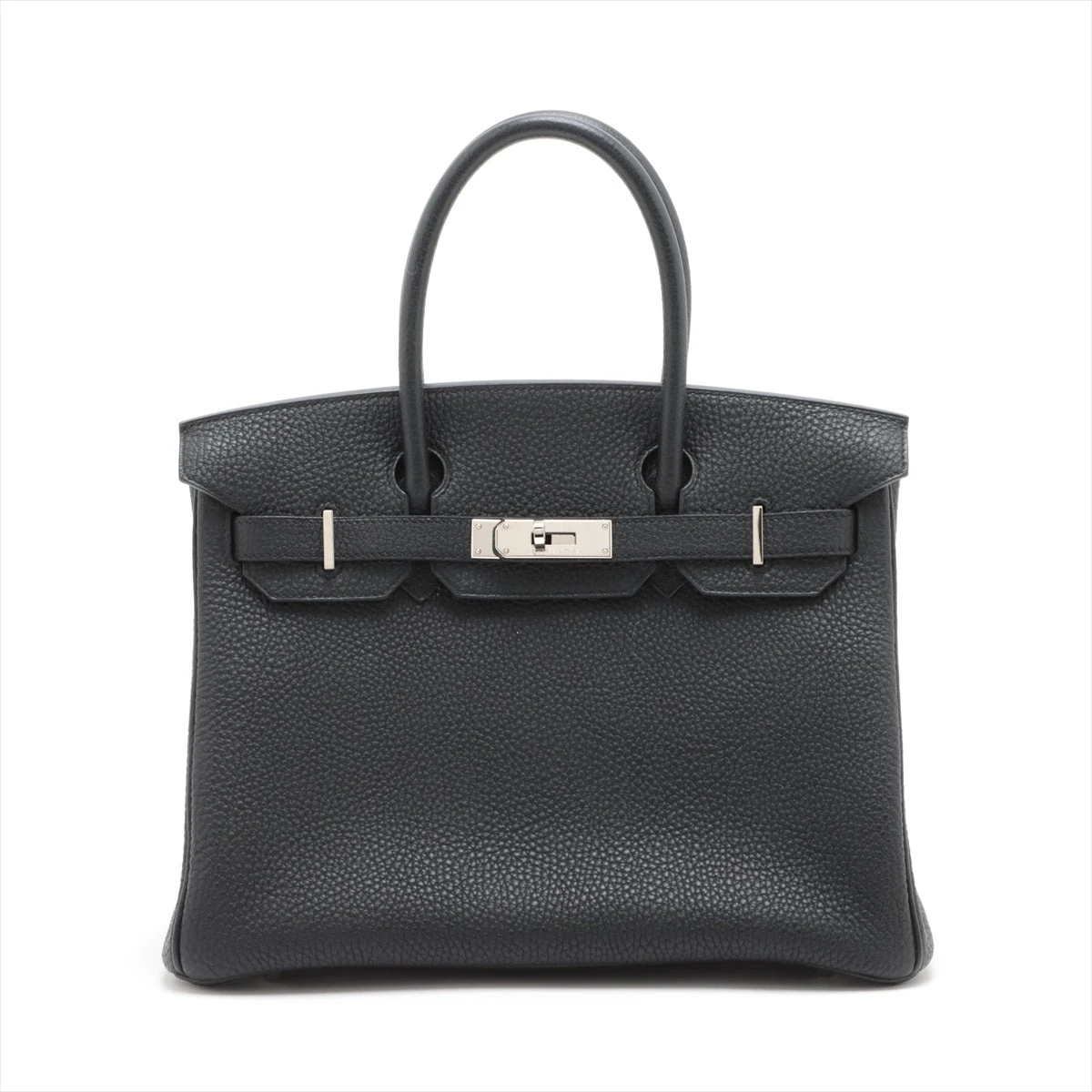 エルメス バーキン30 トゴ ブラック シルバー金具 □N:2010年