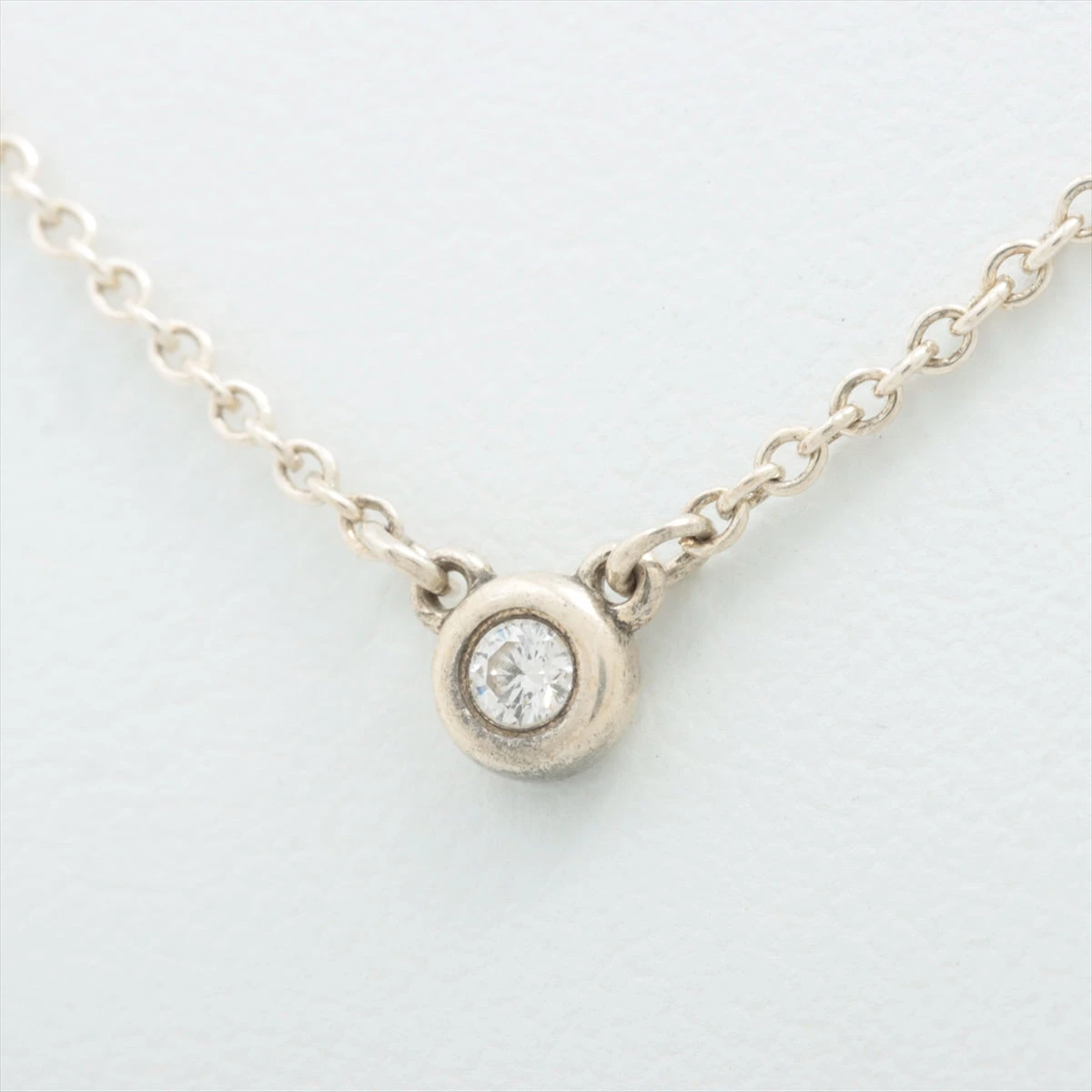 ティファニー バイザヤード 1P ネックレス 925 1.6g シルバー A2339529