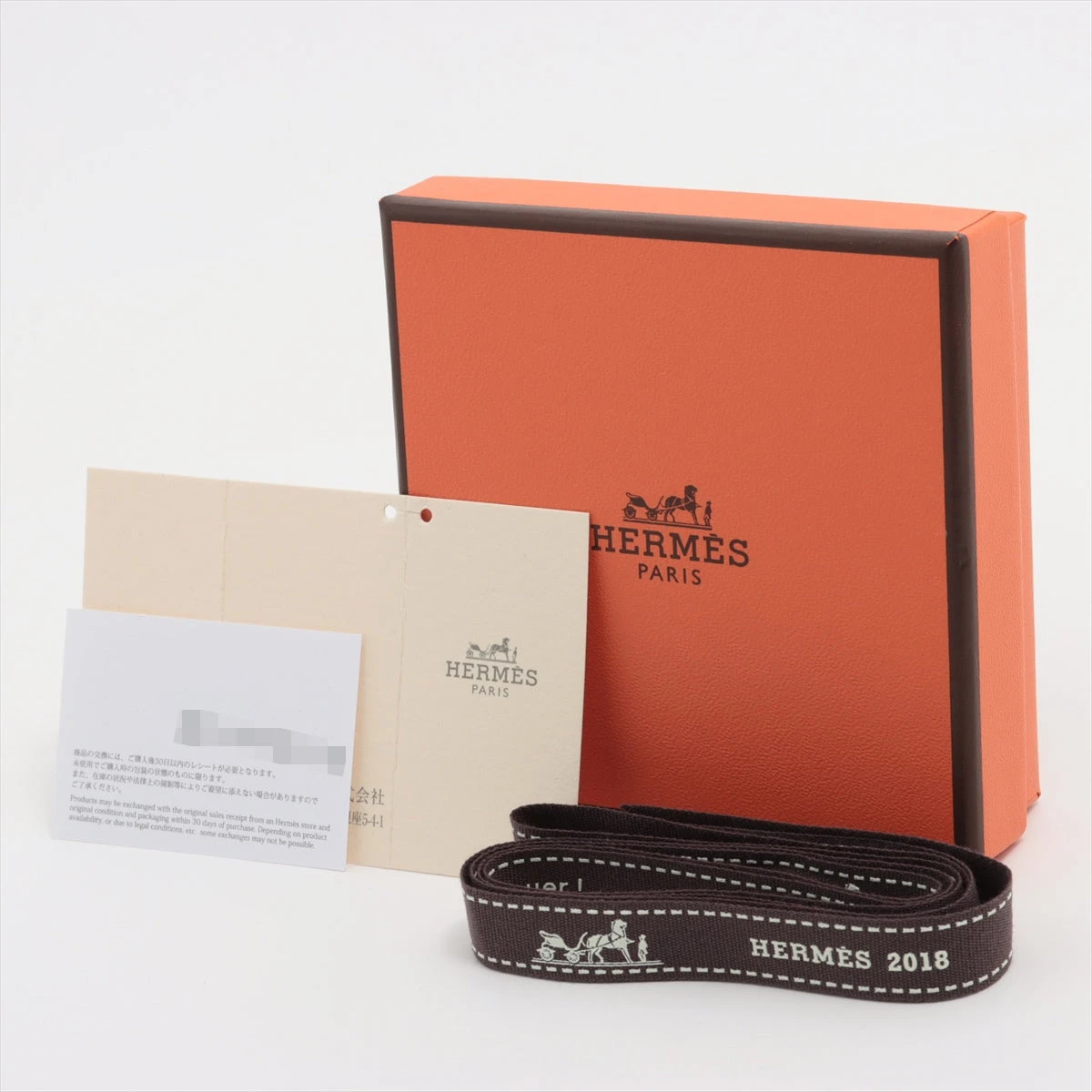 HERMES エルメス ブレスレットゴリアテコードレザー アクセサリー 箱