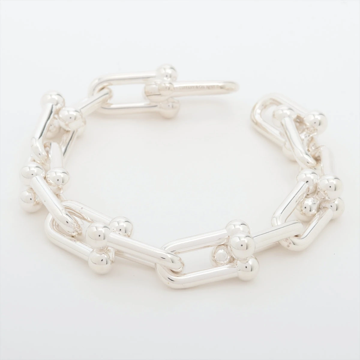 ティファニー　ノーツ　アドレス　ラウンド　リンク　シルバー　ブレスレット　925 TIFFANY&Co. ティファニー ブレスレット ノーツ ラウンド タグ