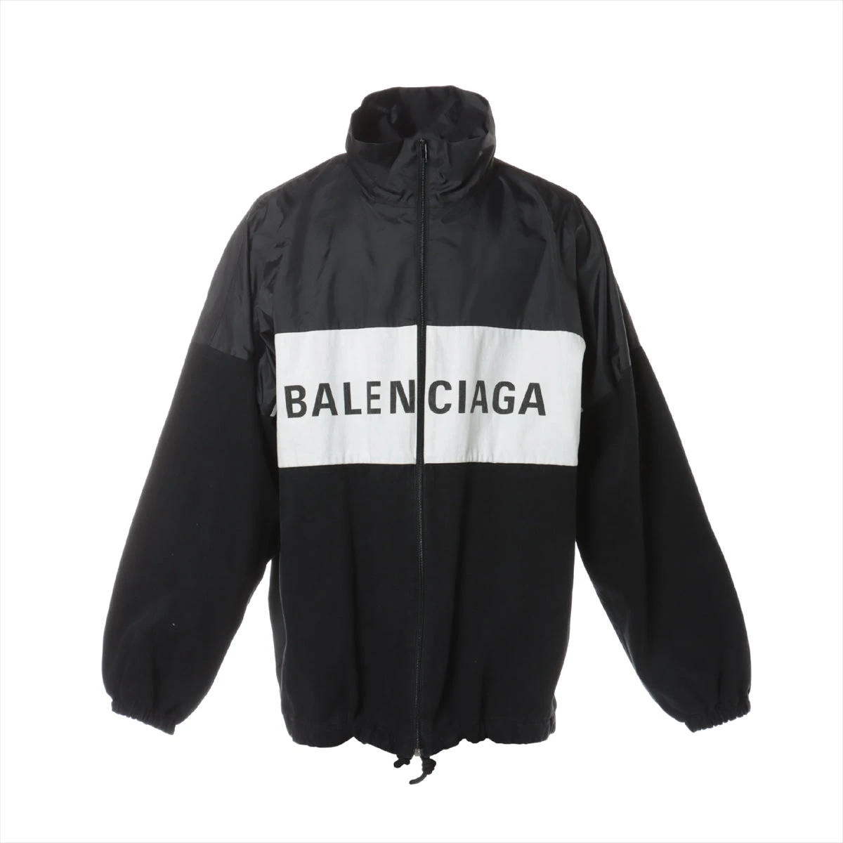 バレンシアガ　ナイロンジャケット BALENCIAGA(バレンシアガ) 18AW Back Logo Zip Up Bomber Jacket