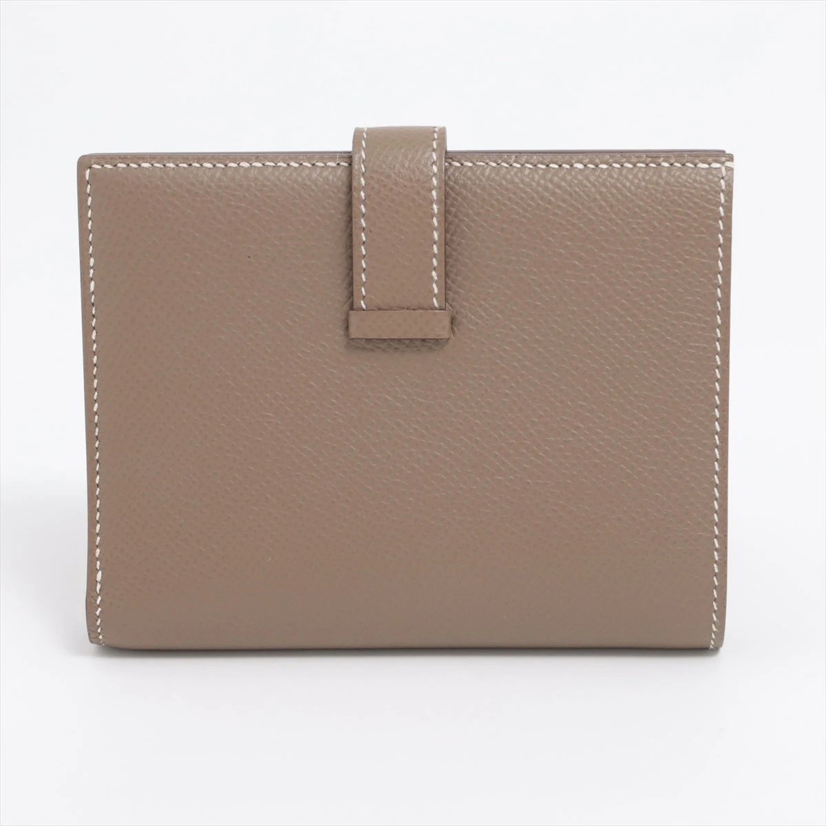HERMES エルメス ベアンコンパクト エトゥープ ヴォーエプソン