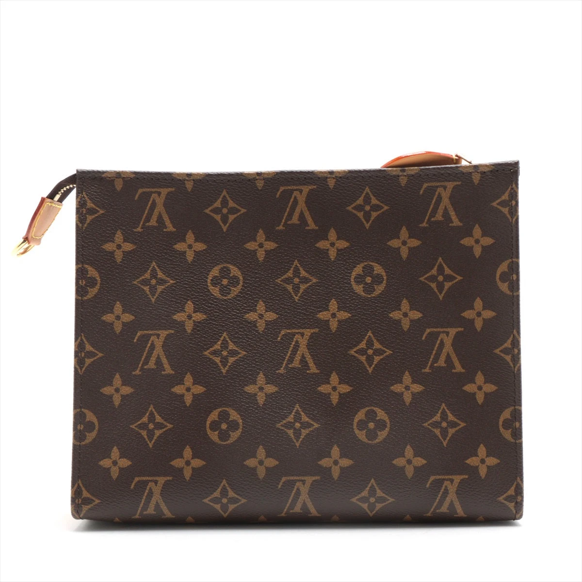12 LOUIS VUITTON モノグラム ポーチ ヴィトン モノグラム トイレタリー ポーチ オン チェーン M81412