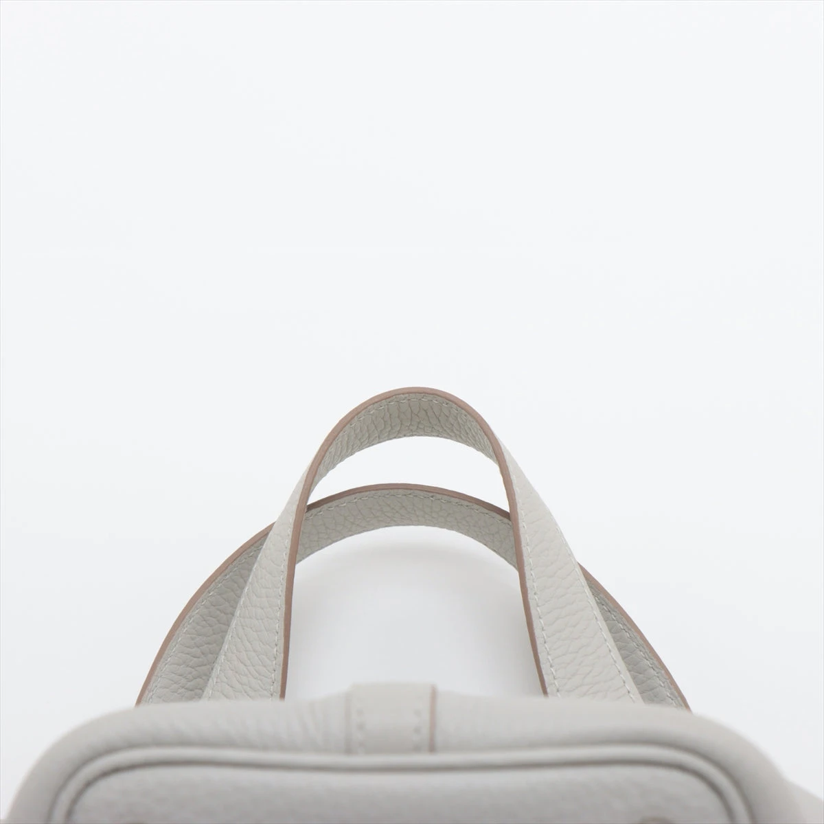 【HERMES】ピコタンロックPM/パールグレー/シルバー金具 エルメス ピコタンロックPM トリヨンクレマンス パールグレー