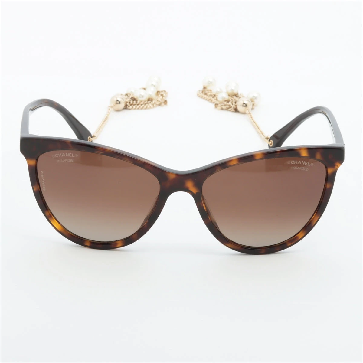 美品 CHANEL サングラス 5391-H-A ココマーク フェイクパール CHANEL