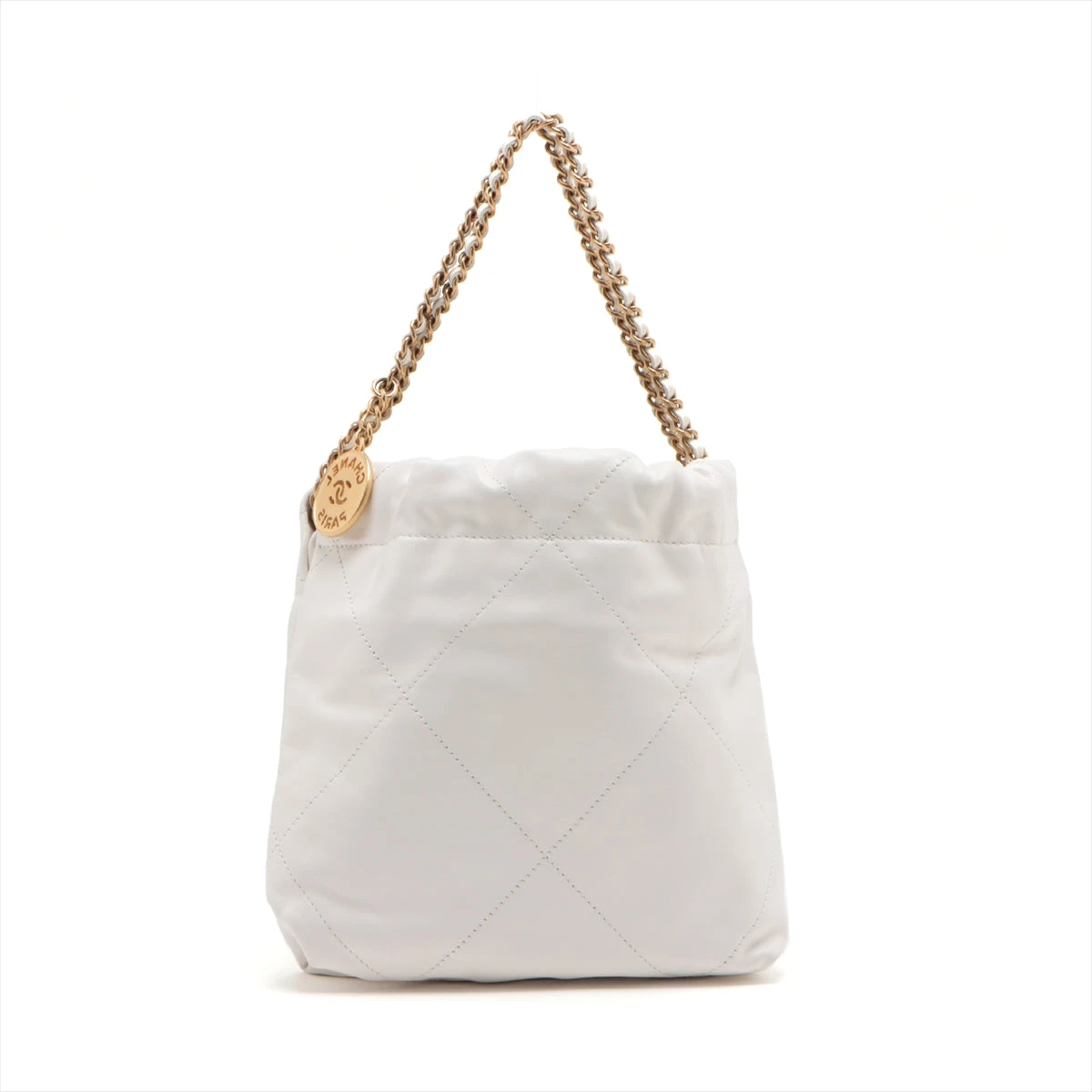 CHANEL ホワイト ウエストバック ショルダーバッグ CHANEL シャネル22 スモール 2021年以降 ショルダーバッグ
