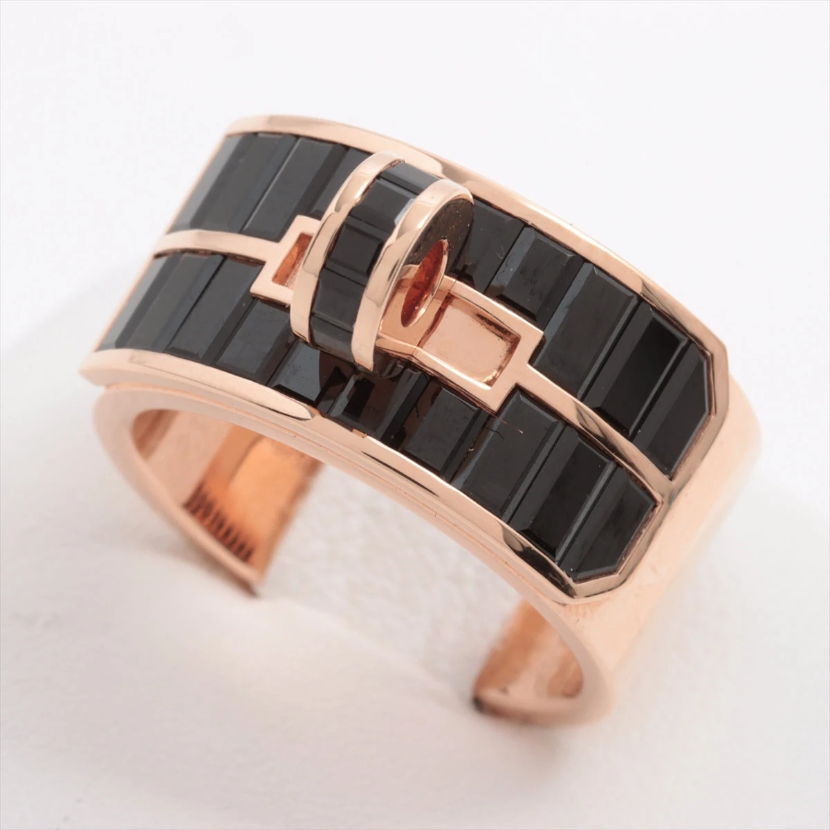エルメス 色石 リング 750(PG) 15.4g 53 石小キズ A2254920｜中古 