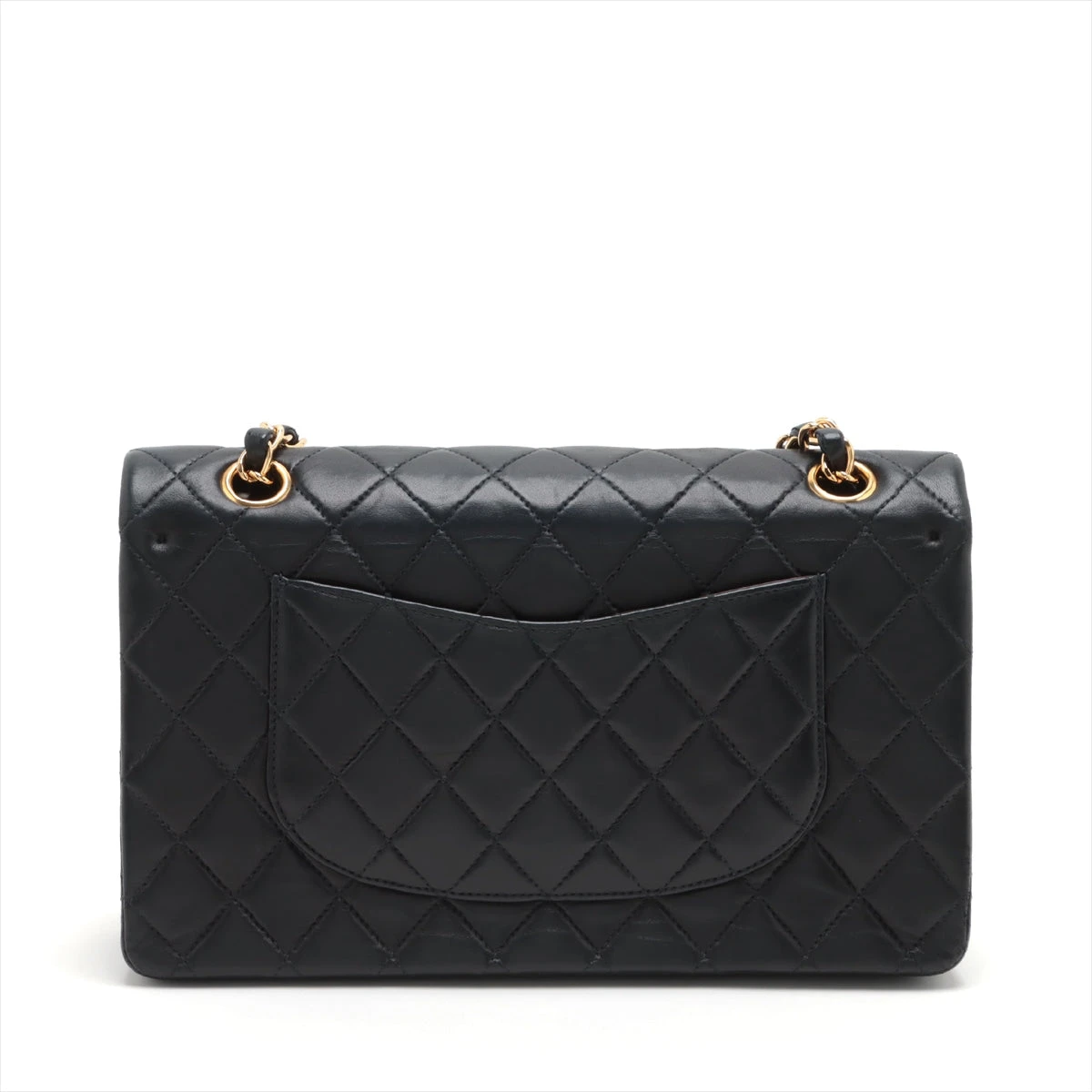 シャネル マトラッセ ラムスキン ダブルフラップ ダブルチェーンバッグ