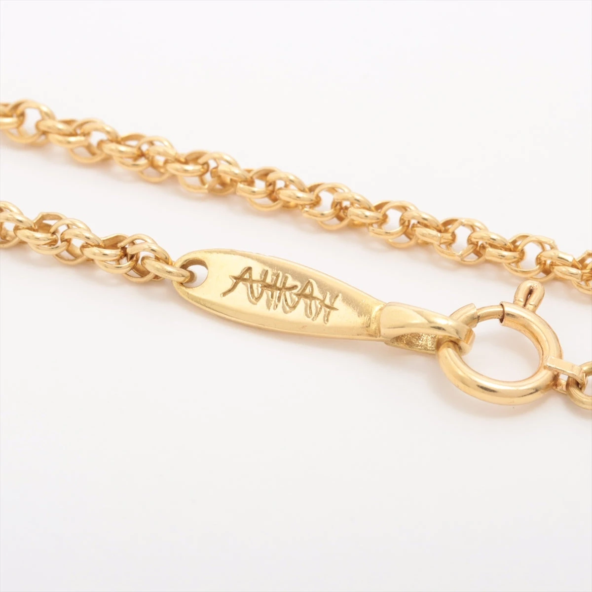 AHKAH ミレニアムクロスネックレス ダイヤ K18 廃番商品 レア AHKAH - AHKAH ミレニアムクロスネックレス ダイヤ K18 廃番商品