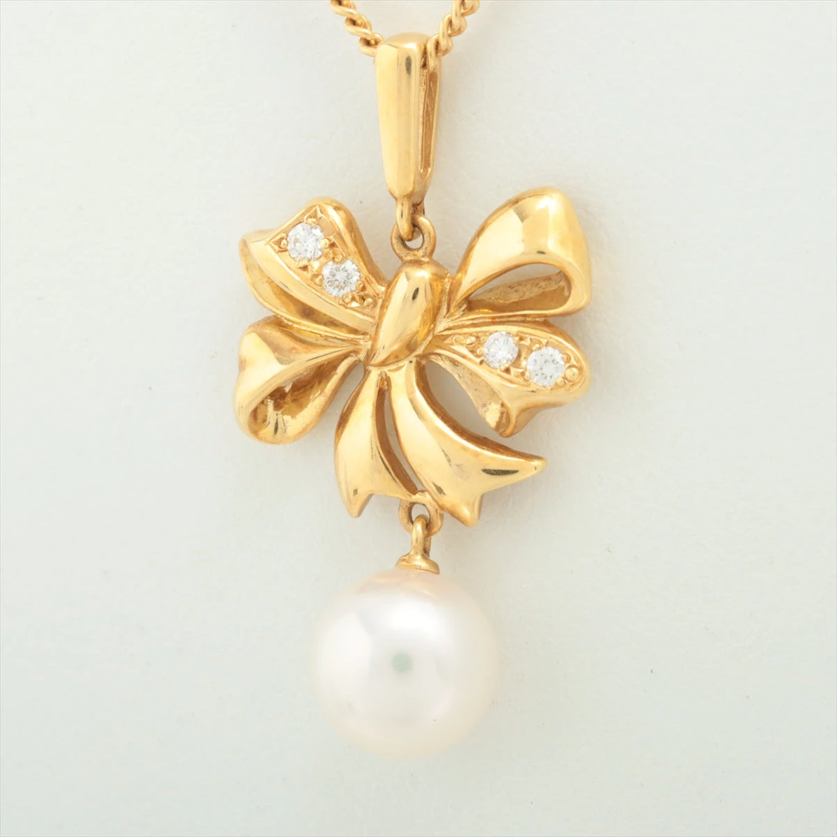 ミキモト　パール　ダイヤモンドネックレス　７.２ミリ ミキモト パール ダイヤモンドネックレス 7.2ミリ （Pearl
