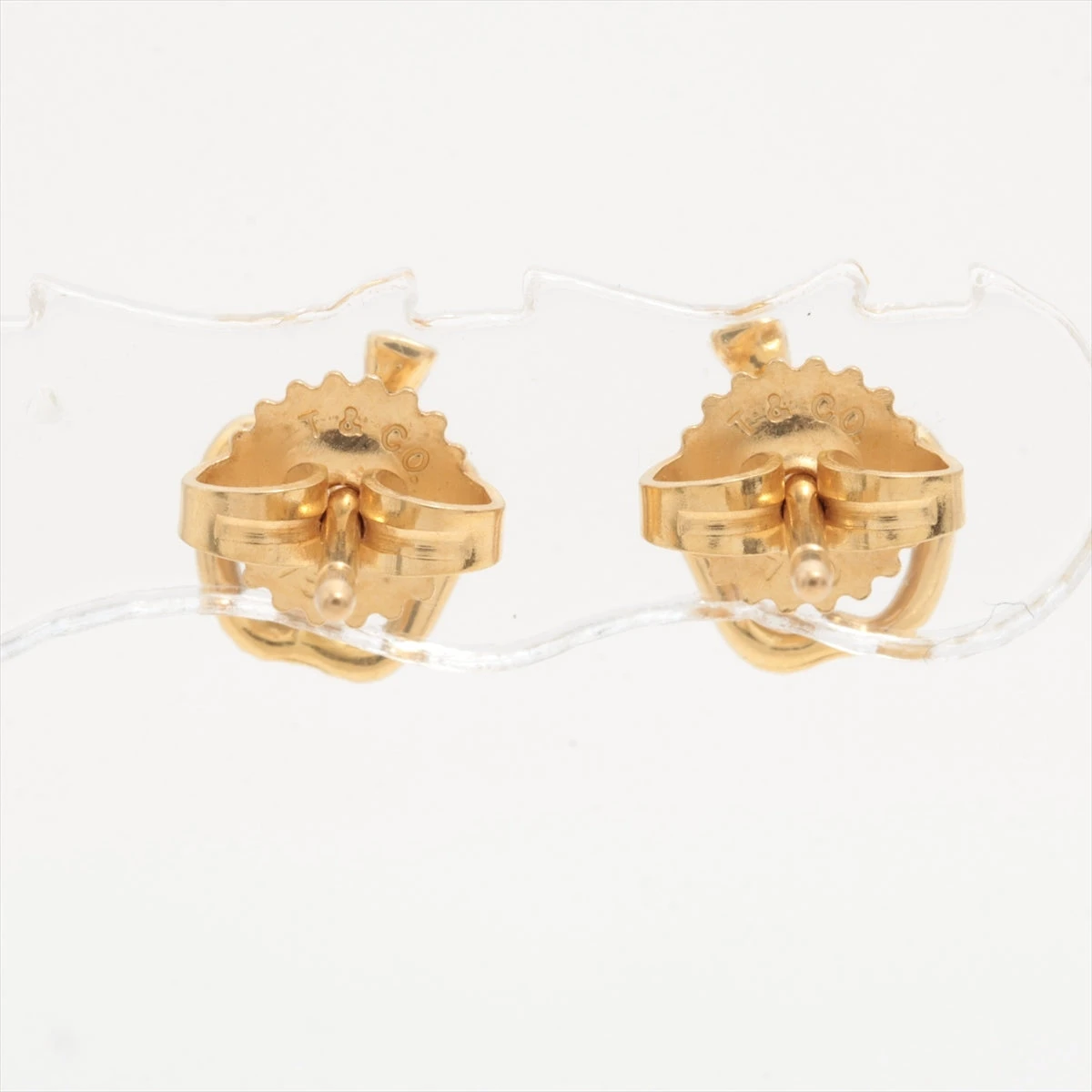 美品】ティファニー K18YG アップル ピアス 5957
