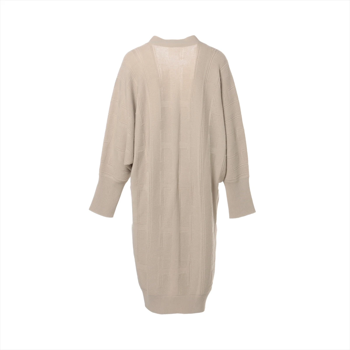 エルメス ウール カーディガン 38 レディース ベージュ AP049096