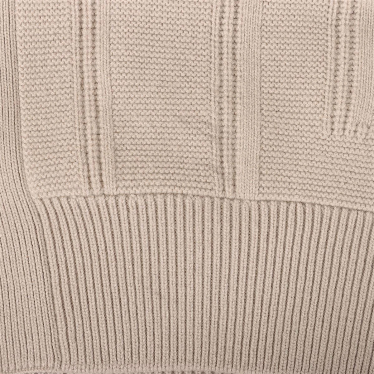 エルメス ウール カーディガン 38 レディース ベージュ AP049096