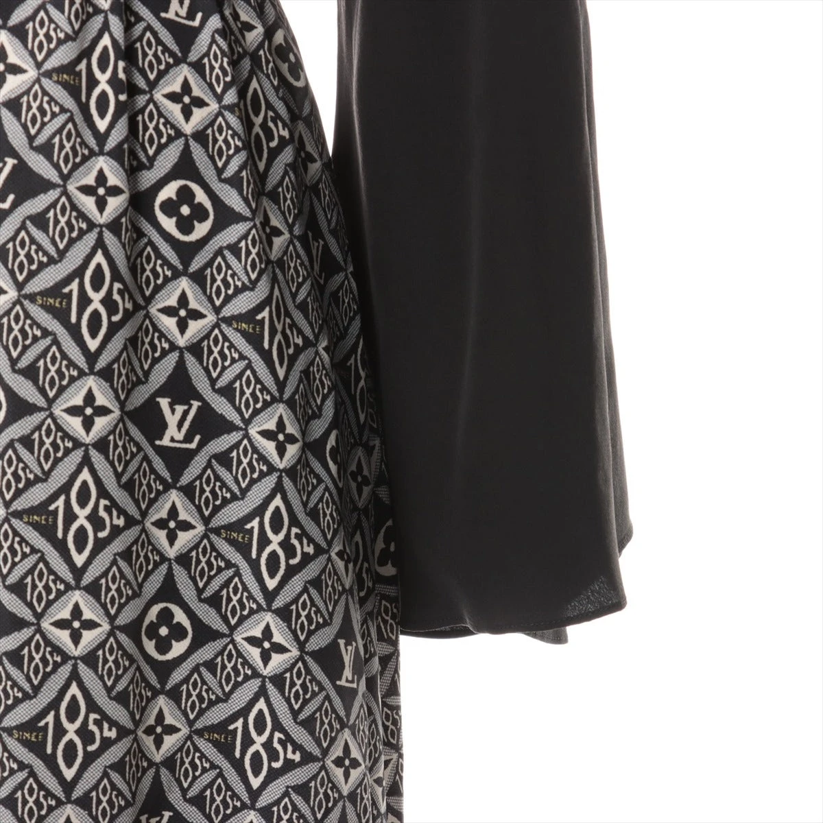 美品 LOUIS VUITTON 21ss ワンピース 36 ヴィトン 21SS シルク ワンピース 36 レディース マルチカラー