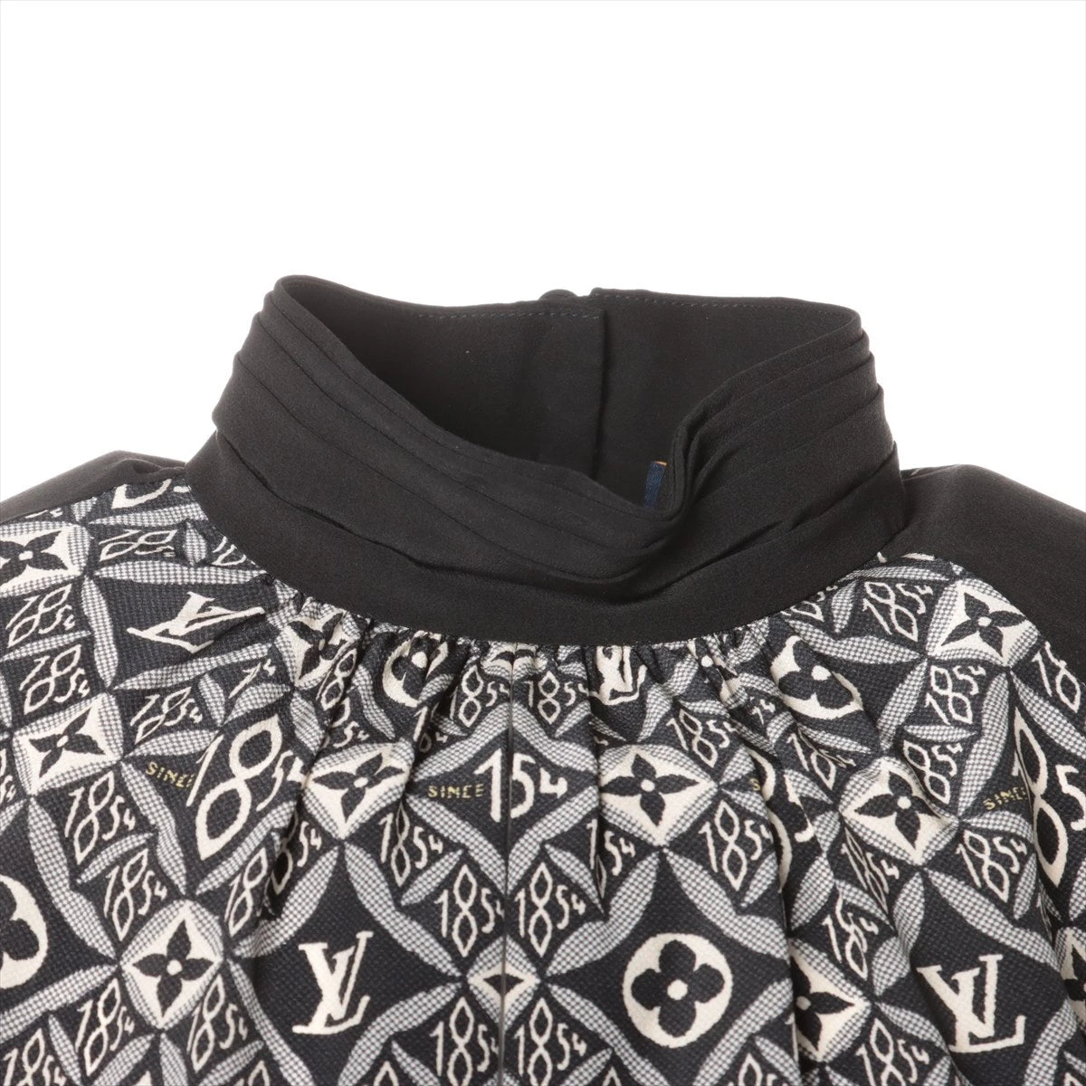 美品 LOUIS VUITTON 21ss ワンピース 36 ヴィトン 21SS シルク ワンピース 36 レディース マルチカラー