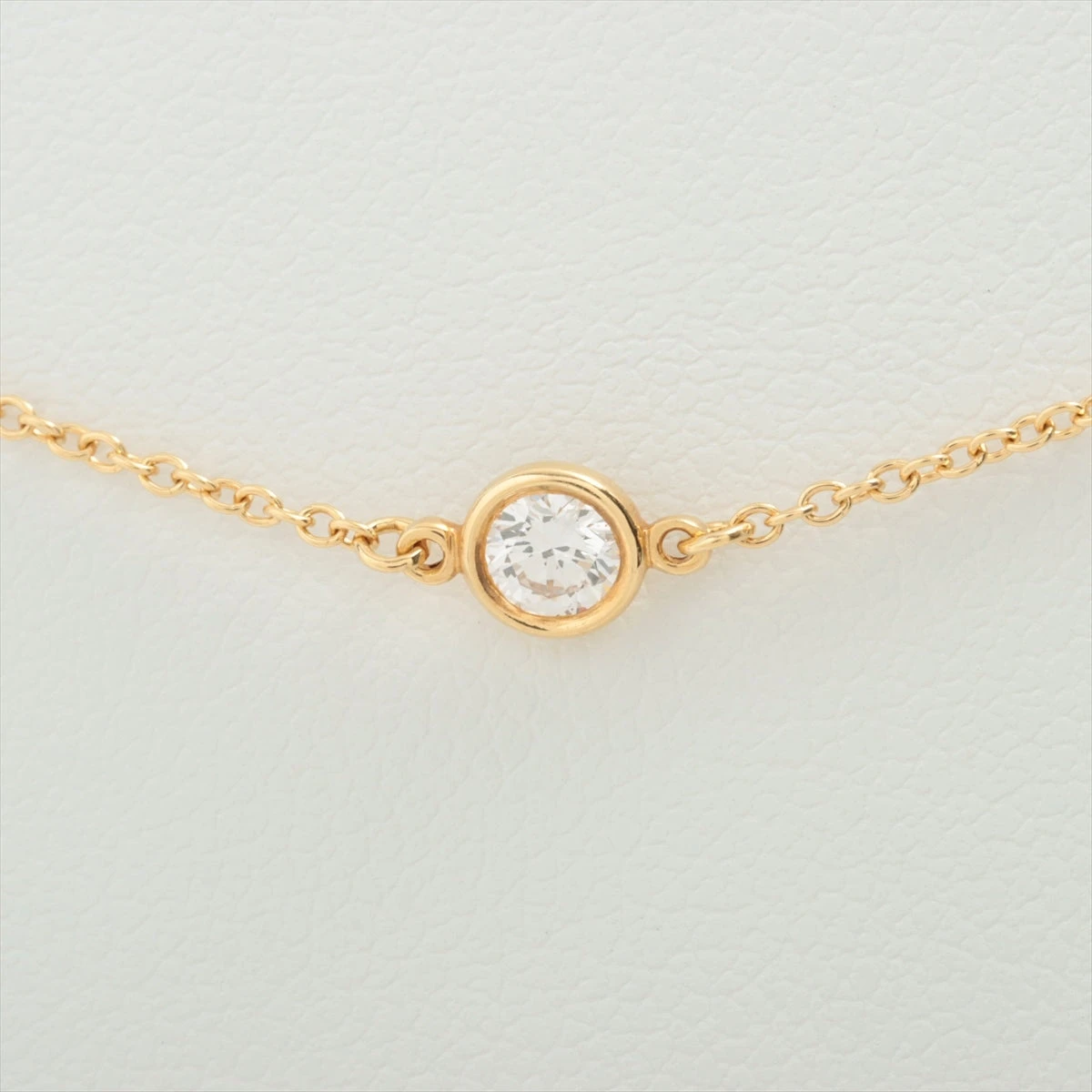 ティファニー バイザヤード ネックレス 750 ティファニー TIFFANY＆CO バイザヤードネックレス ゴールド 750