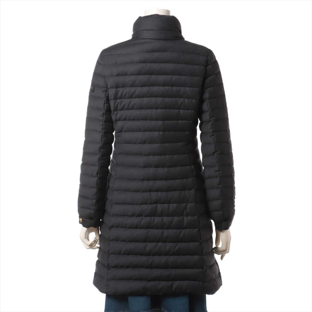 良品　タトラス　カシミヤ　プレマ ダウンコート 女優襟 グレー Aラインバルーン TATRAS - CIMA (チマ) / R-LINE ウール / シルク Aライン ロング