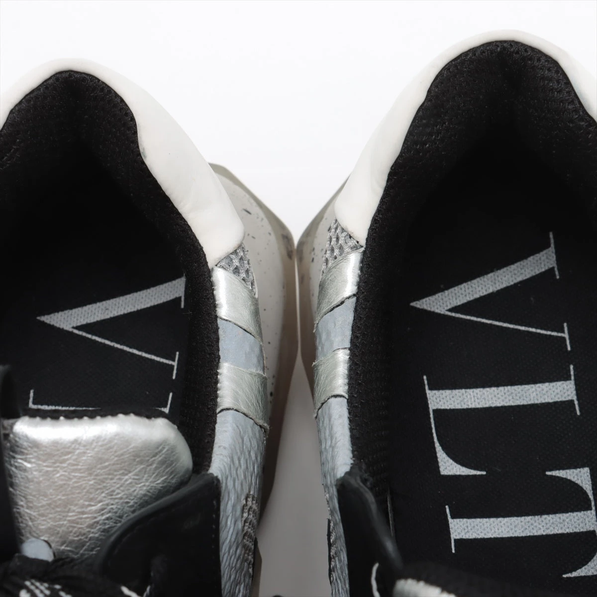 ヴァレンティノガラヴァーニ レザー×ファブリック スニーカー 41