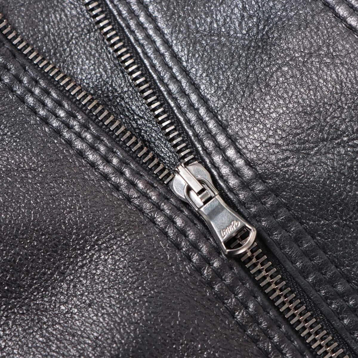 キートン レザー レザージャケット 42 ブラック A2326070｜中古