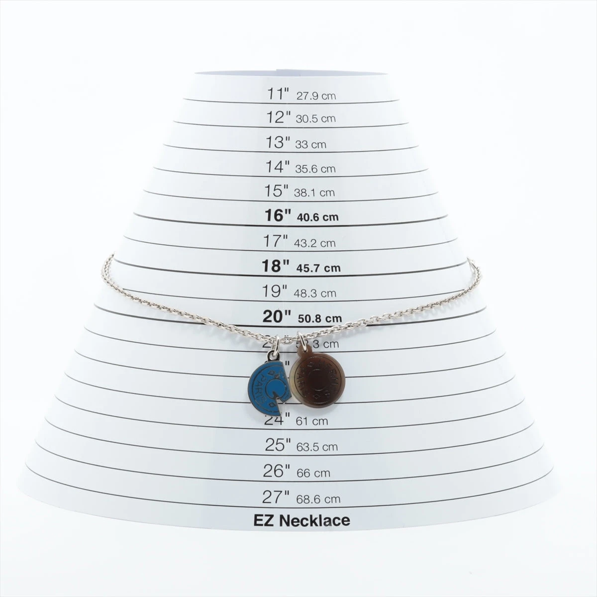 エルメス カルーゼル ネックレス GP シルバー A2342147｜中古