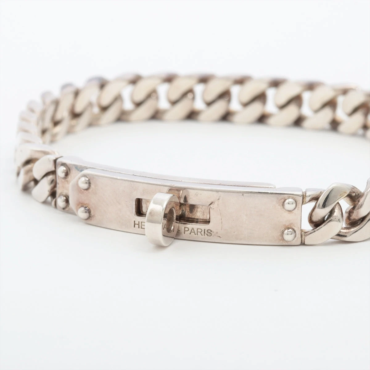 エルメス ケリーグルメット ブレスレット SH 925 17.8g シルバー エルメス ケリーグルメット ブレスレット SH 925 17.8g シルバー