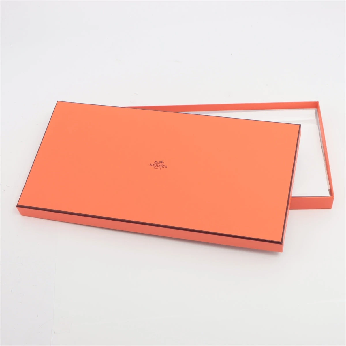 エルメス Hエコセ レクトヴェルソ マフラー カシミヤ ブルー